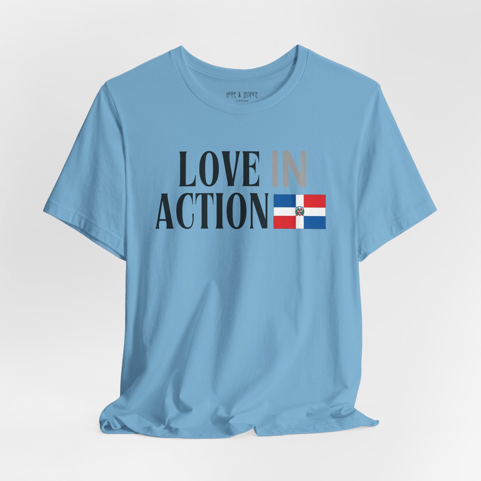 Love in Action T-shirt - Dominican Republic - Image 24