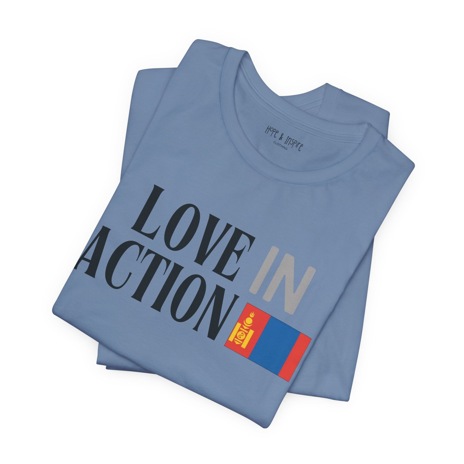 Love in Action T-shirt - Mongolia - Image 11