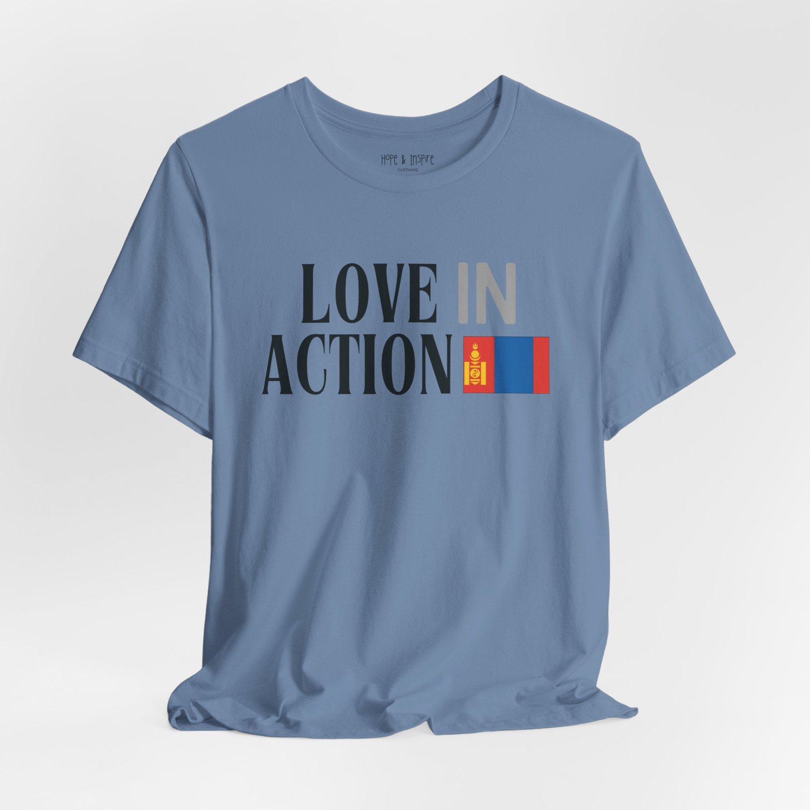 Love in Action T-shirt - Mongolia - Image 12