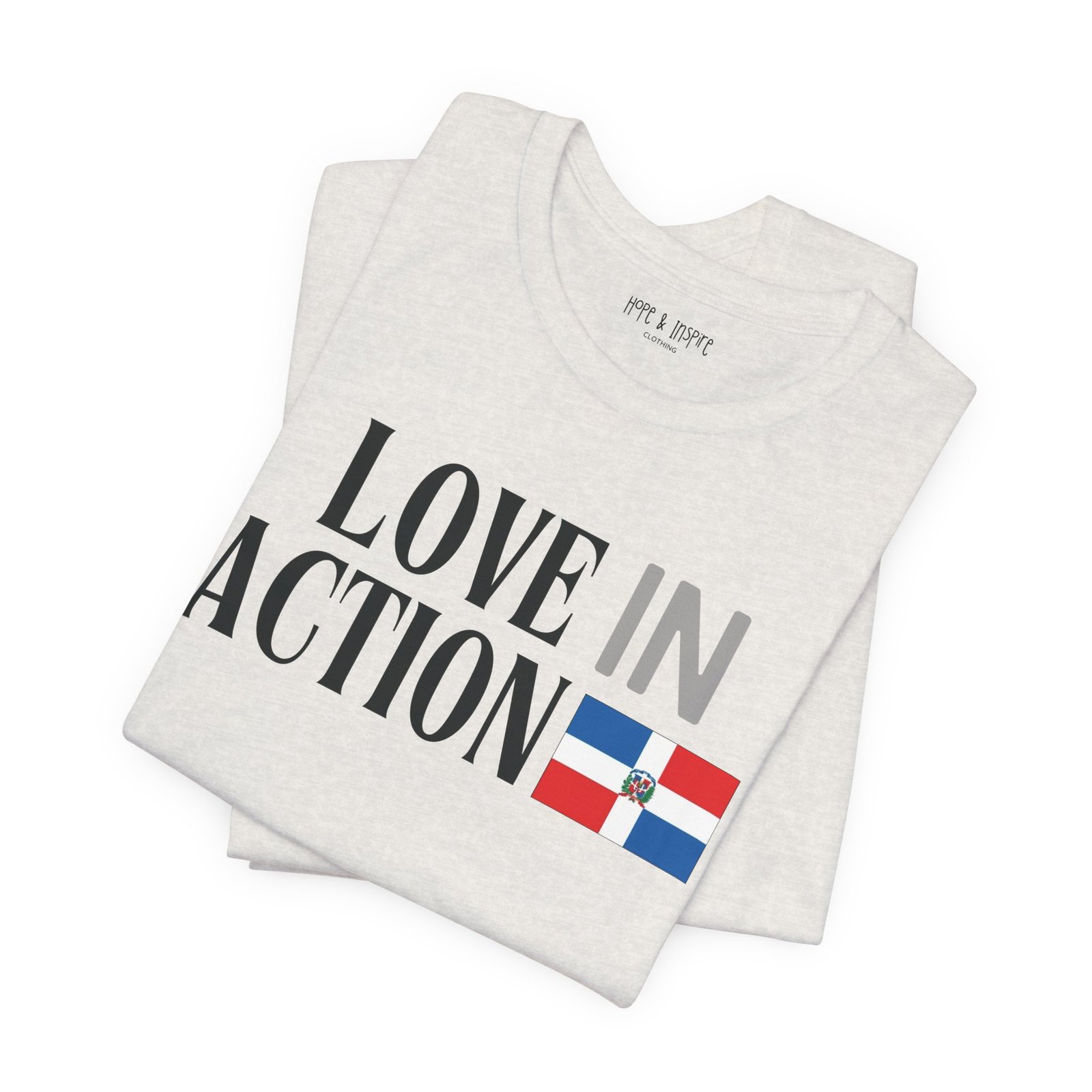 Love in Action T-shirt - Dominican Republic - Image 19