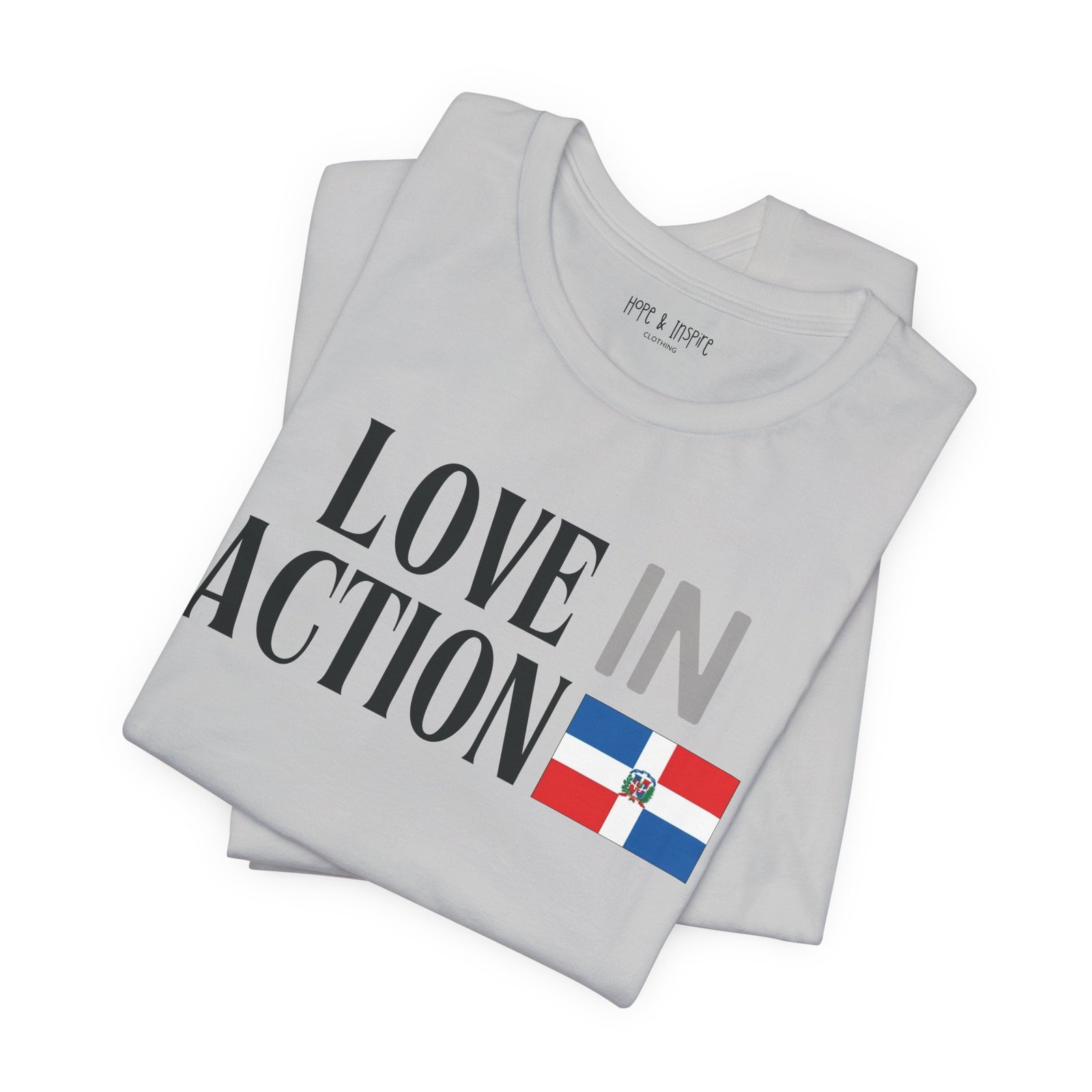 Love in Action T-shirt - Dominican Republic - Image 15