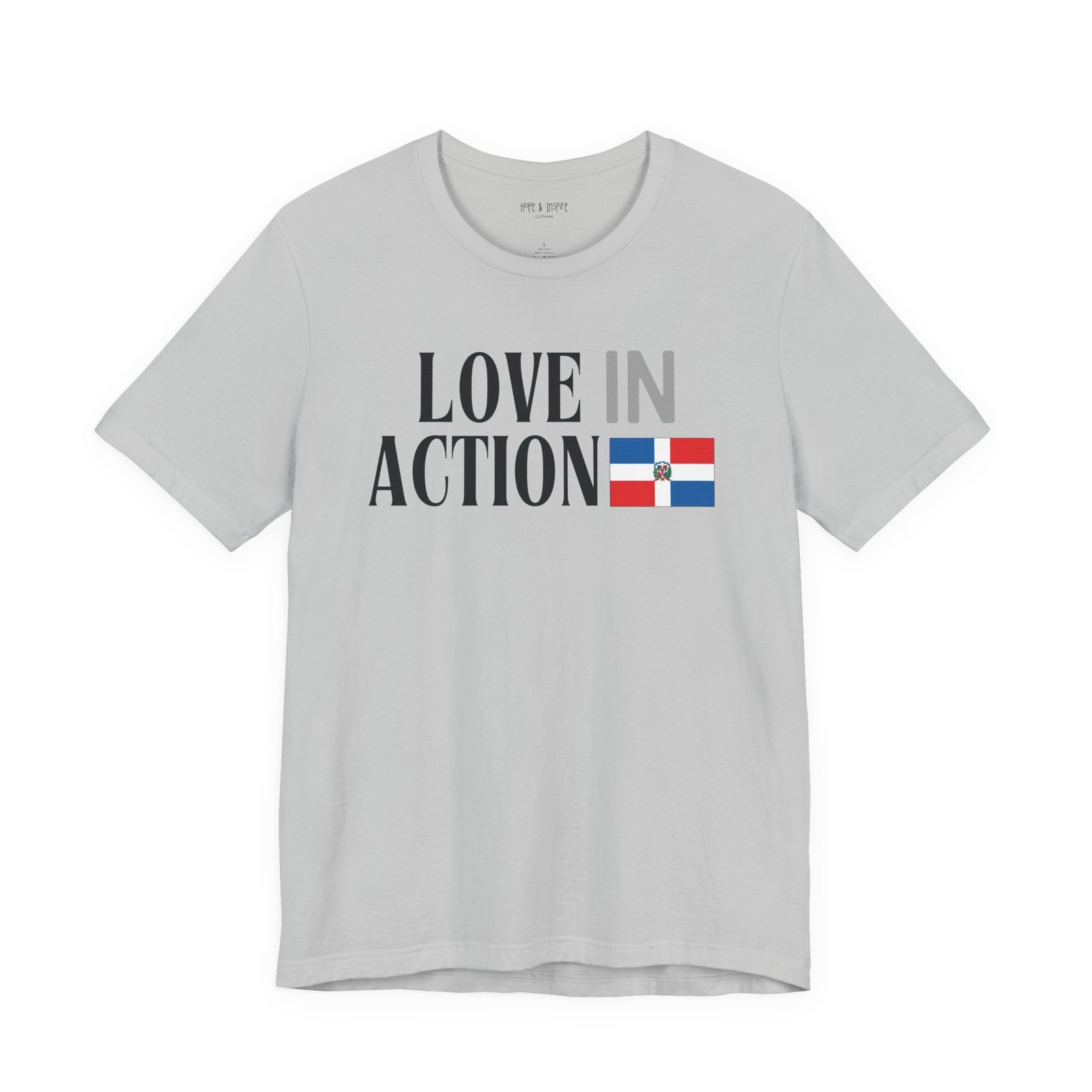 Love in Action T-shirt - Dominican Republic - Image 13