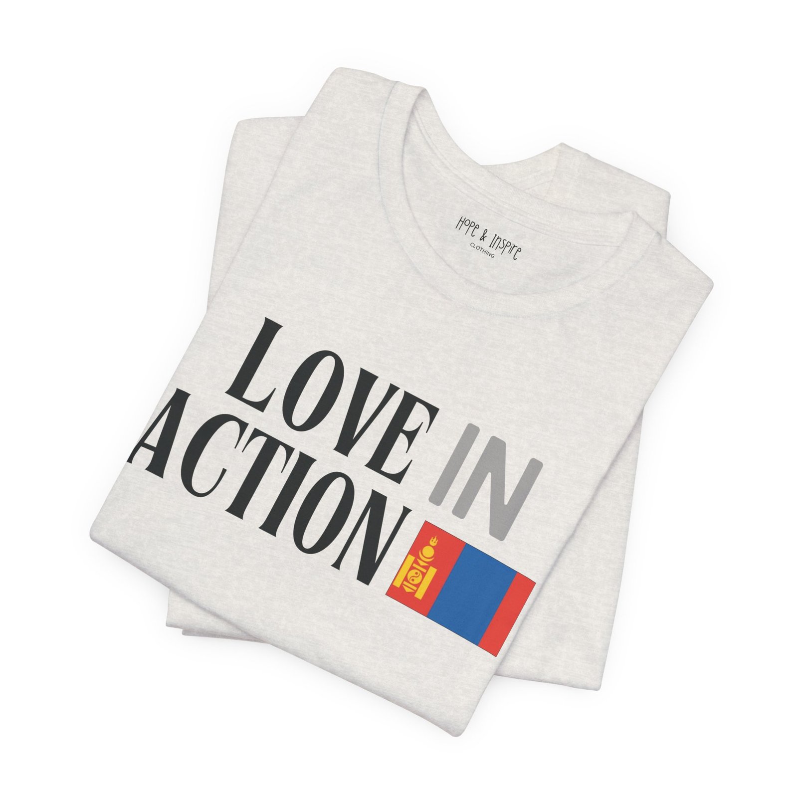 Love in Action T-shirt - Mongolia - Image 19
