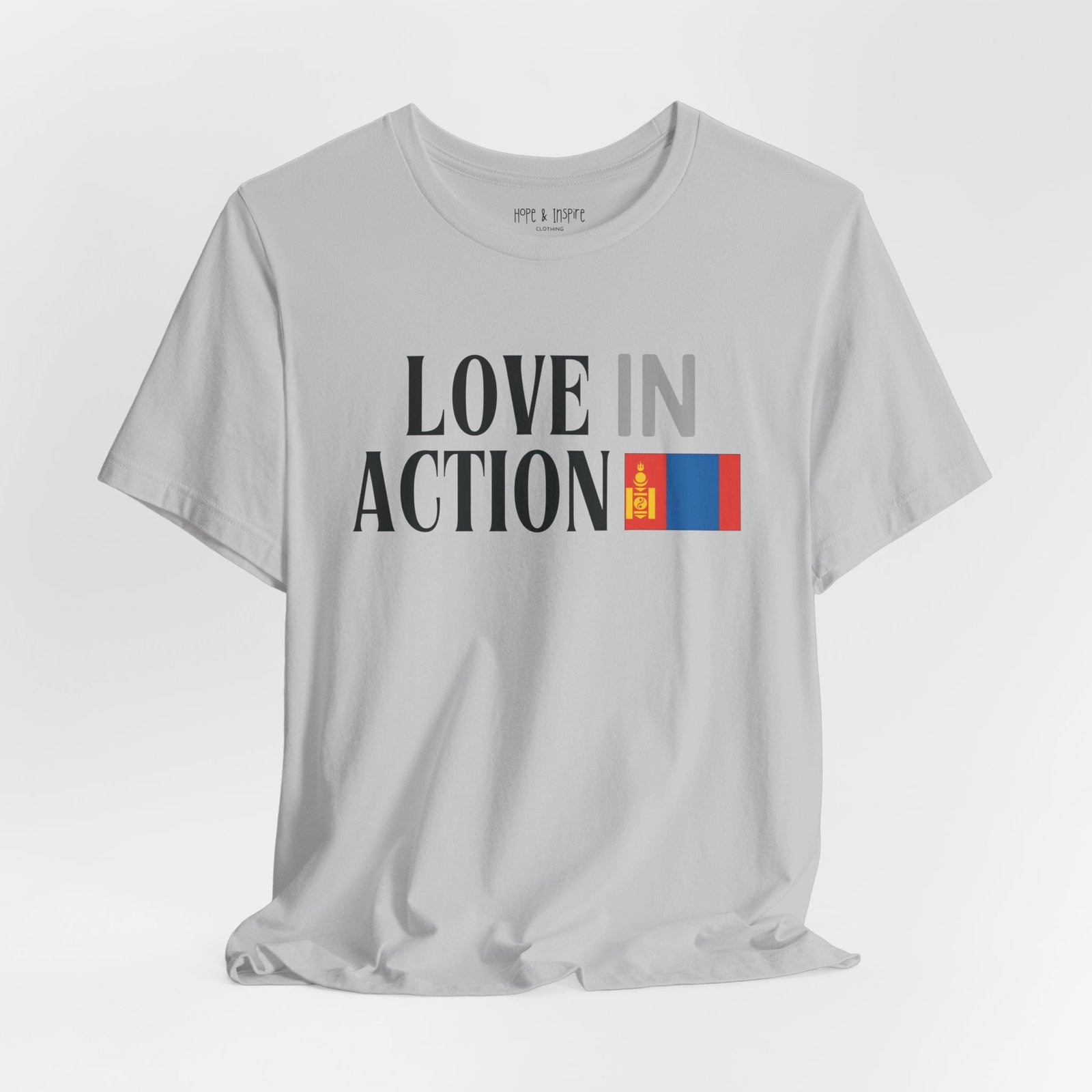 Love in Action T-shirt - Mongolia - Image 16