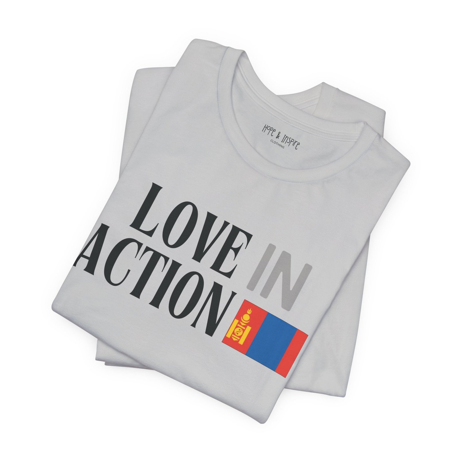 Love in Action T-shirt - Mongolia - Image 15