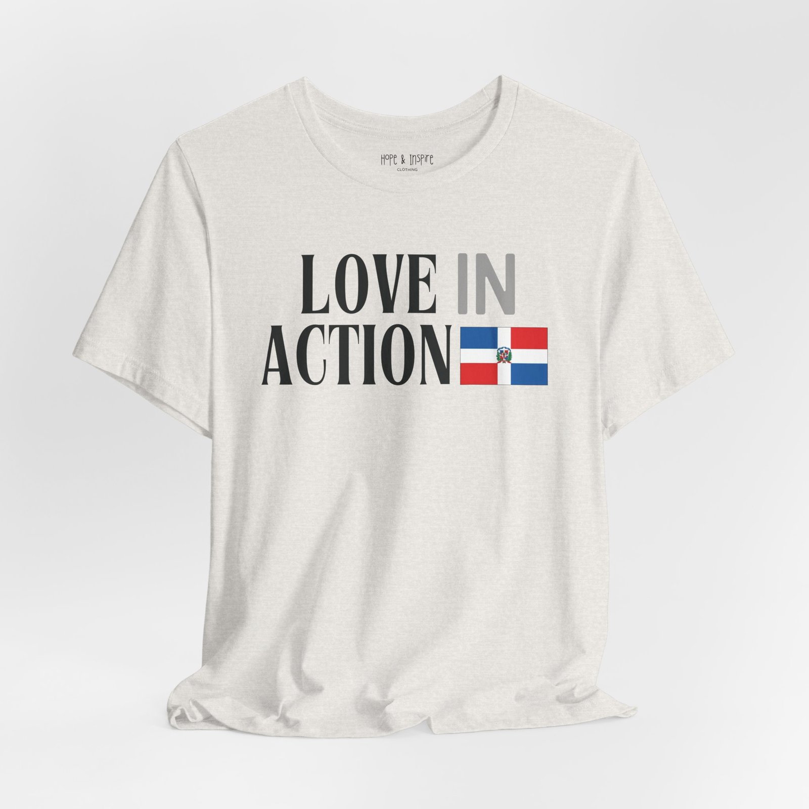 Love in Action T-shirt - Dominican Republic - Image 20