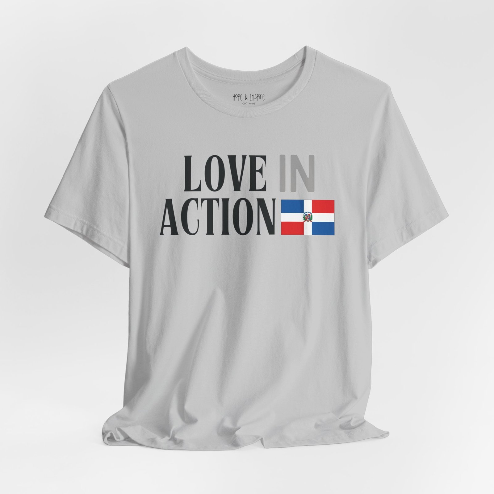 Love in Action T-shirt - Dominican Republic - Image 16