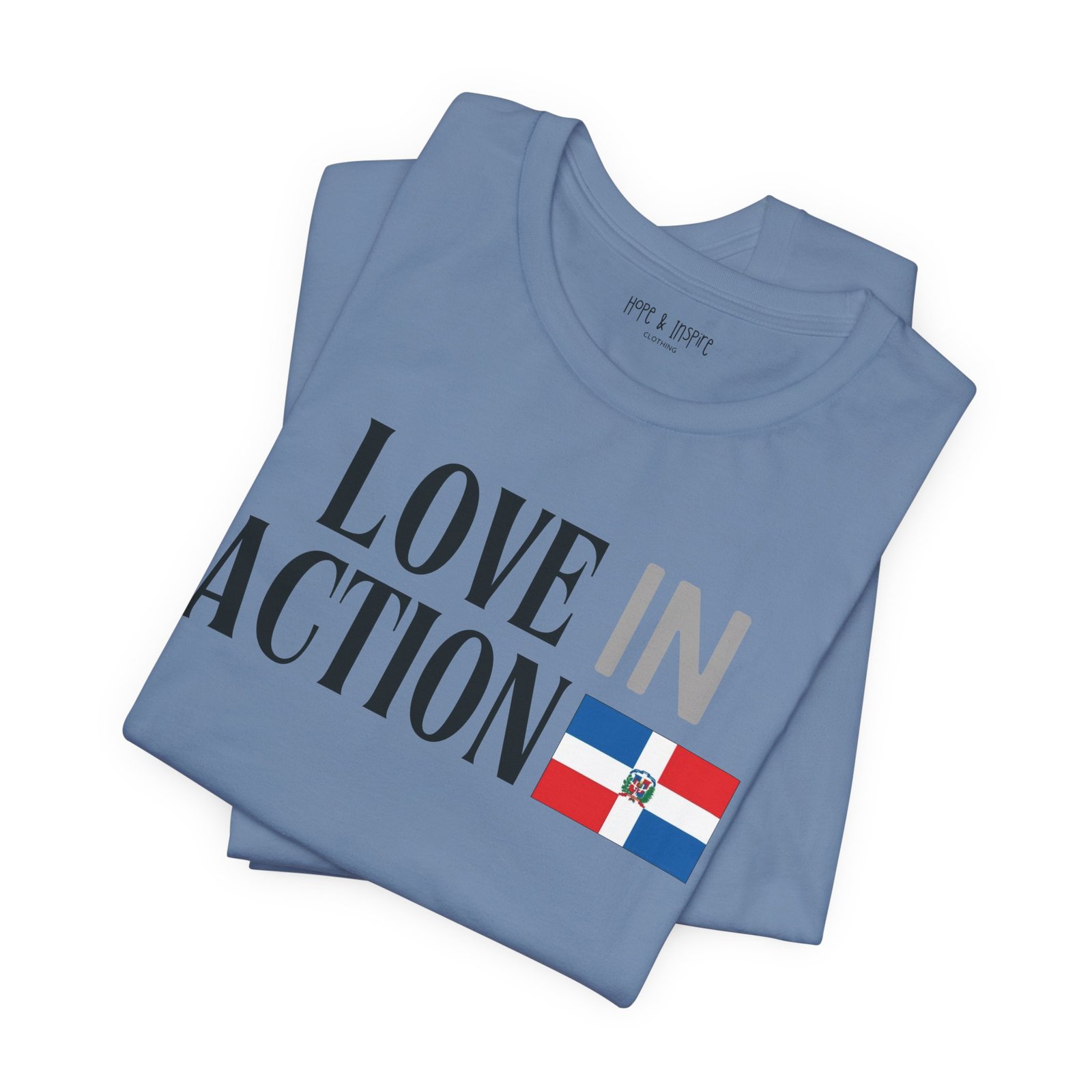 Love in Action T-shirt - Dominican Republic - Image 11
