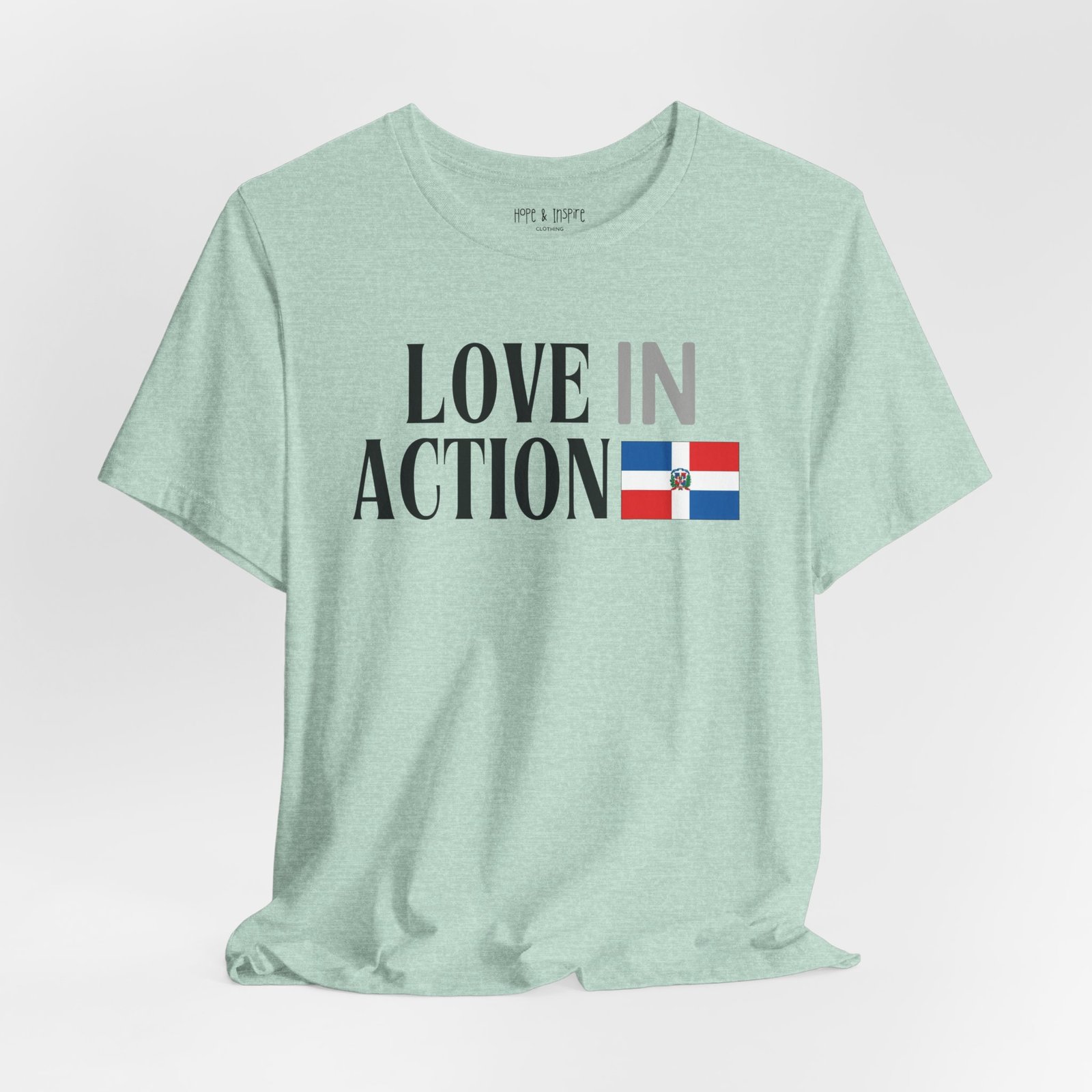 Love in Action T-shirt - Dominican Republic - Image 8