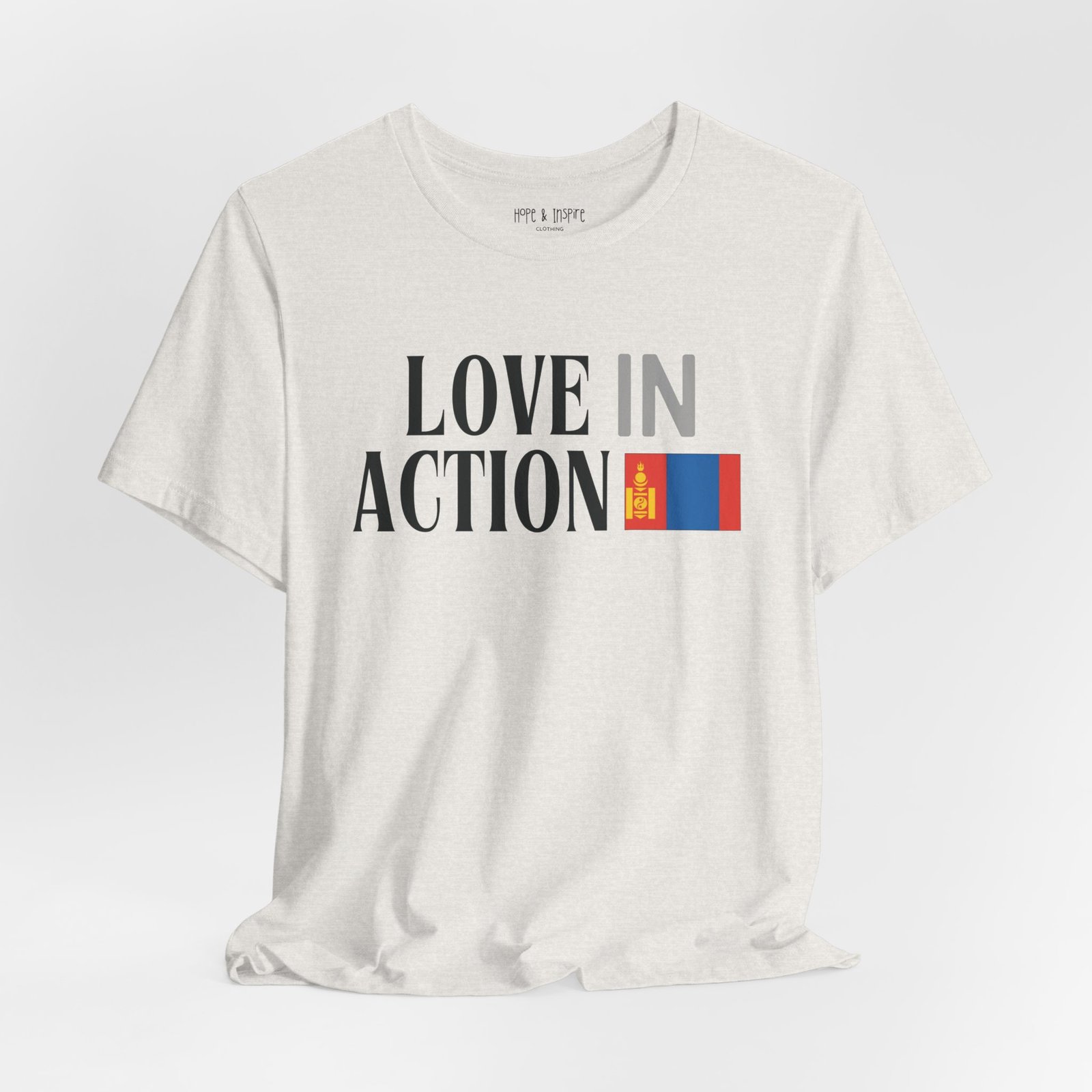 Love in Action T-shirt - Mongolia - Image 20