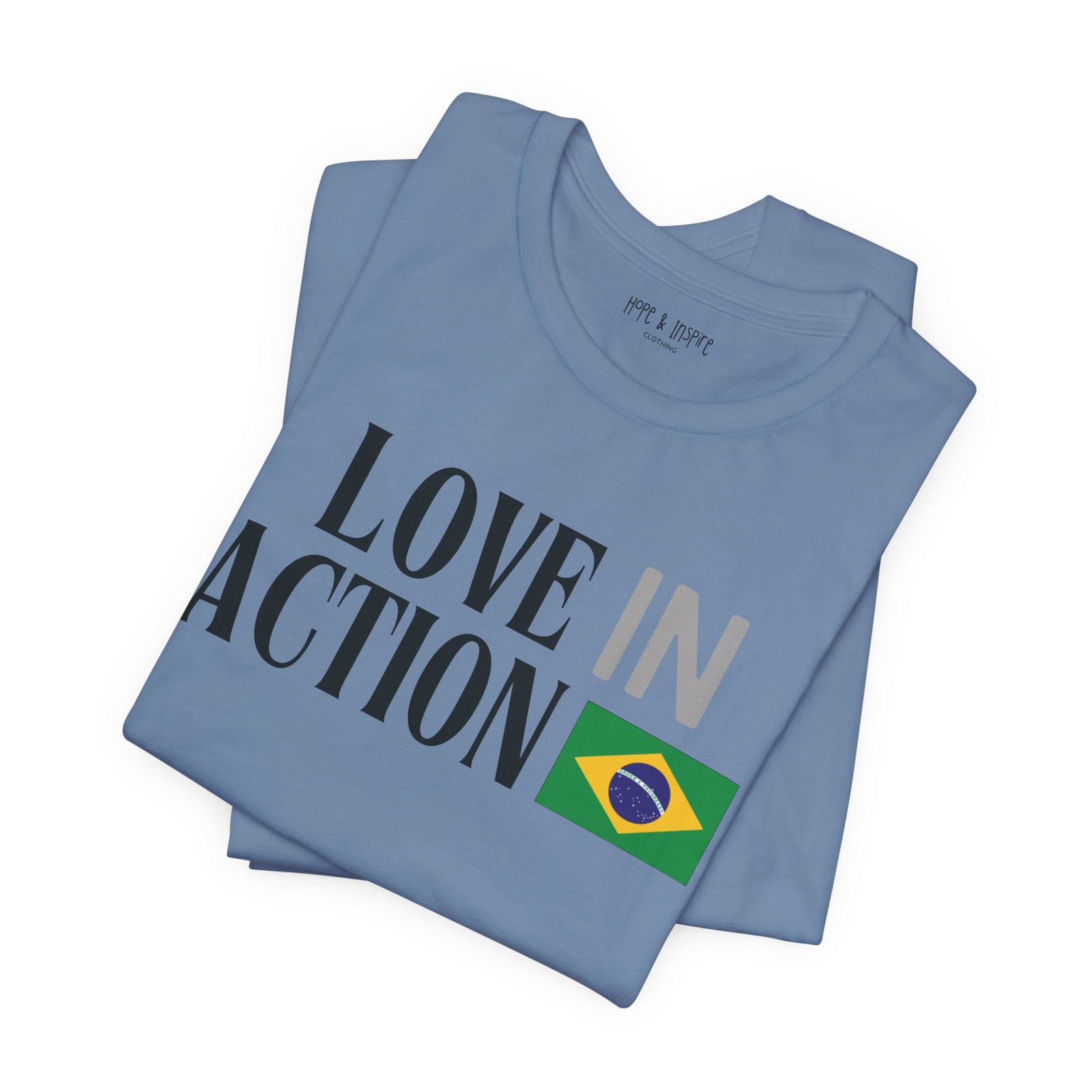 Love in Action T-shirt - Brazil - Image 11