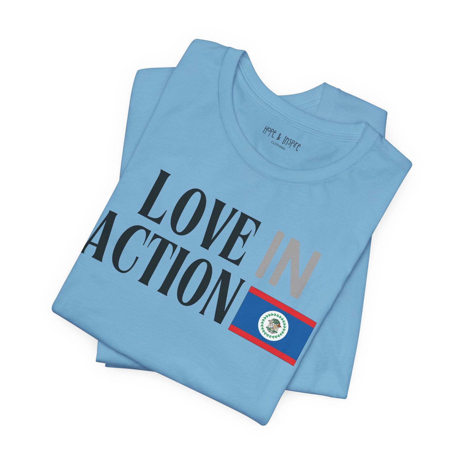 Love in Action T-shirt - Belize - Image 23