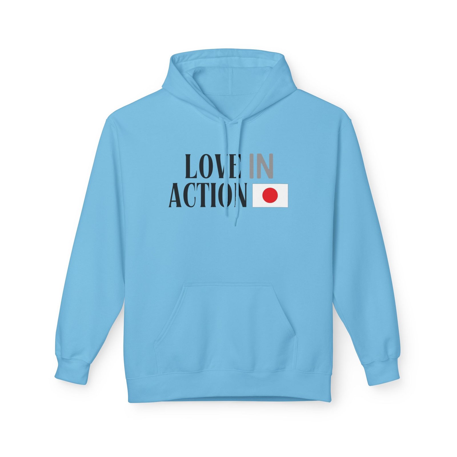 Love in Action Fleece Hoodie - Japan - Image 13
