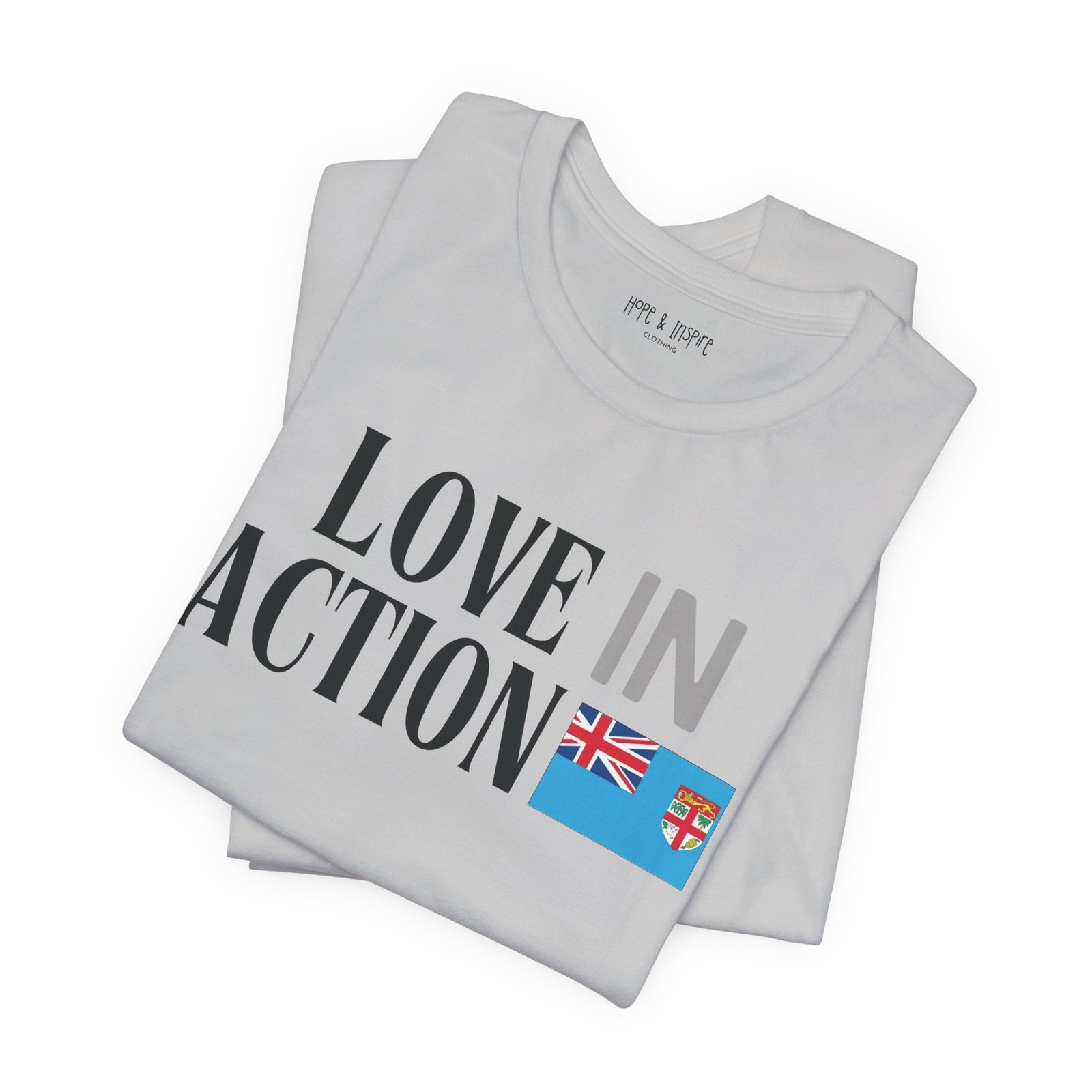 Love in Action T-shirt - Fiji - Image 15