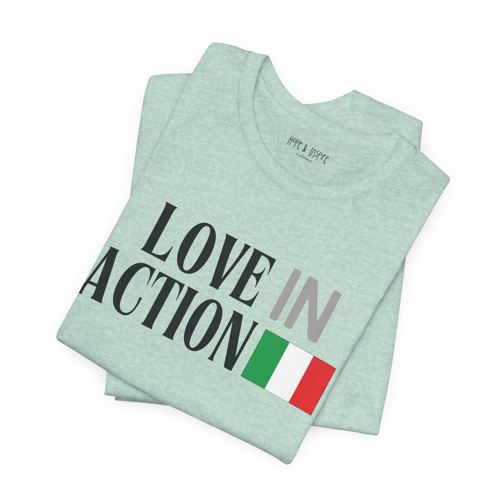 Love in Action T-shirt - Italy - Image 7