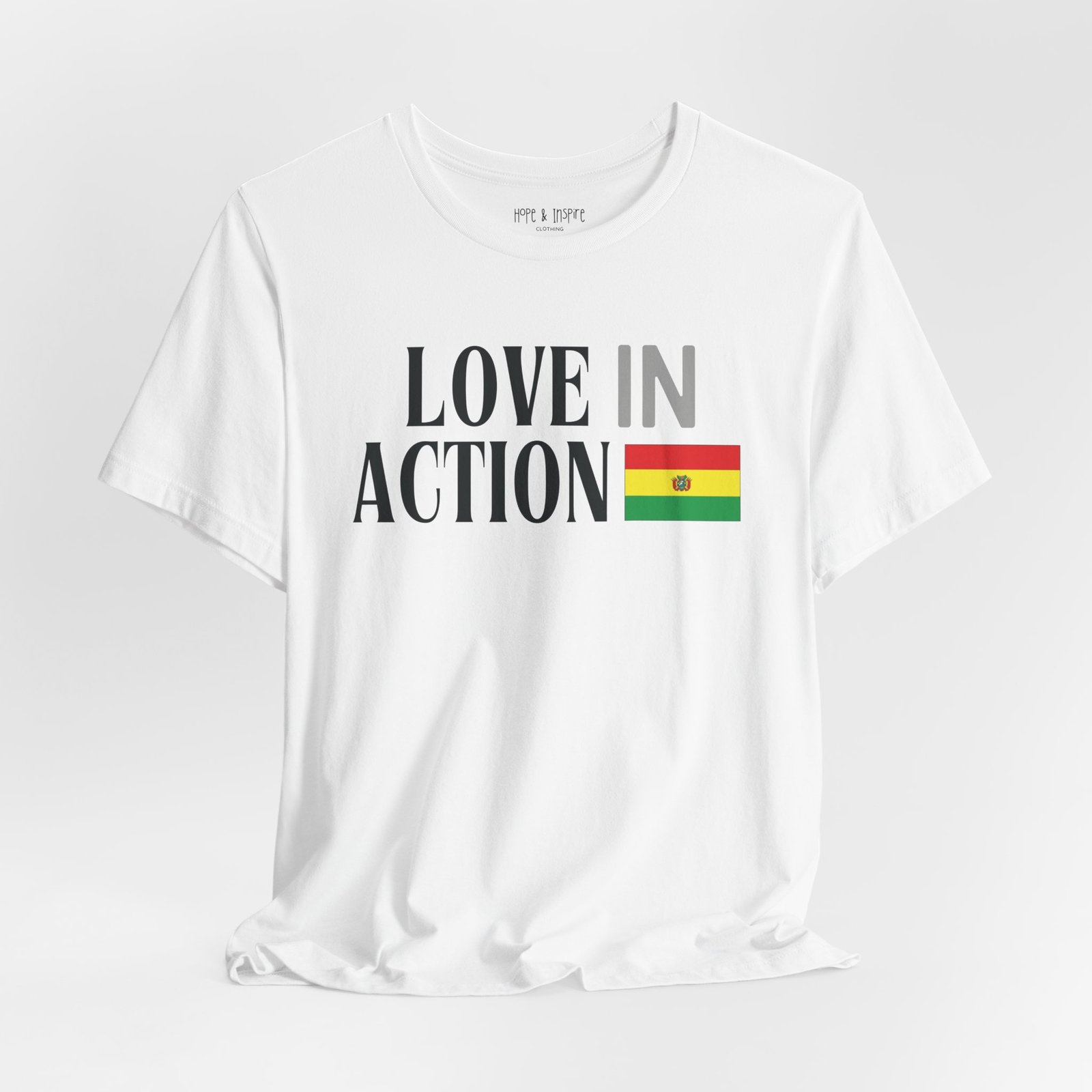 Love in Action T-shirt - Bolivia - Image 4