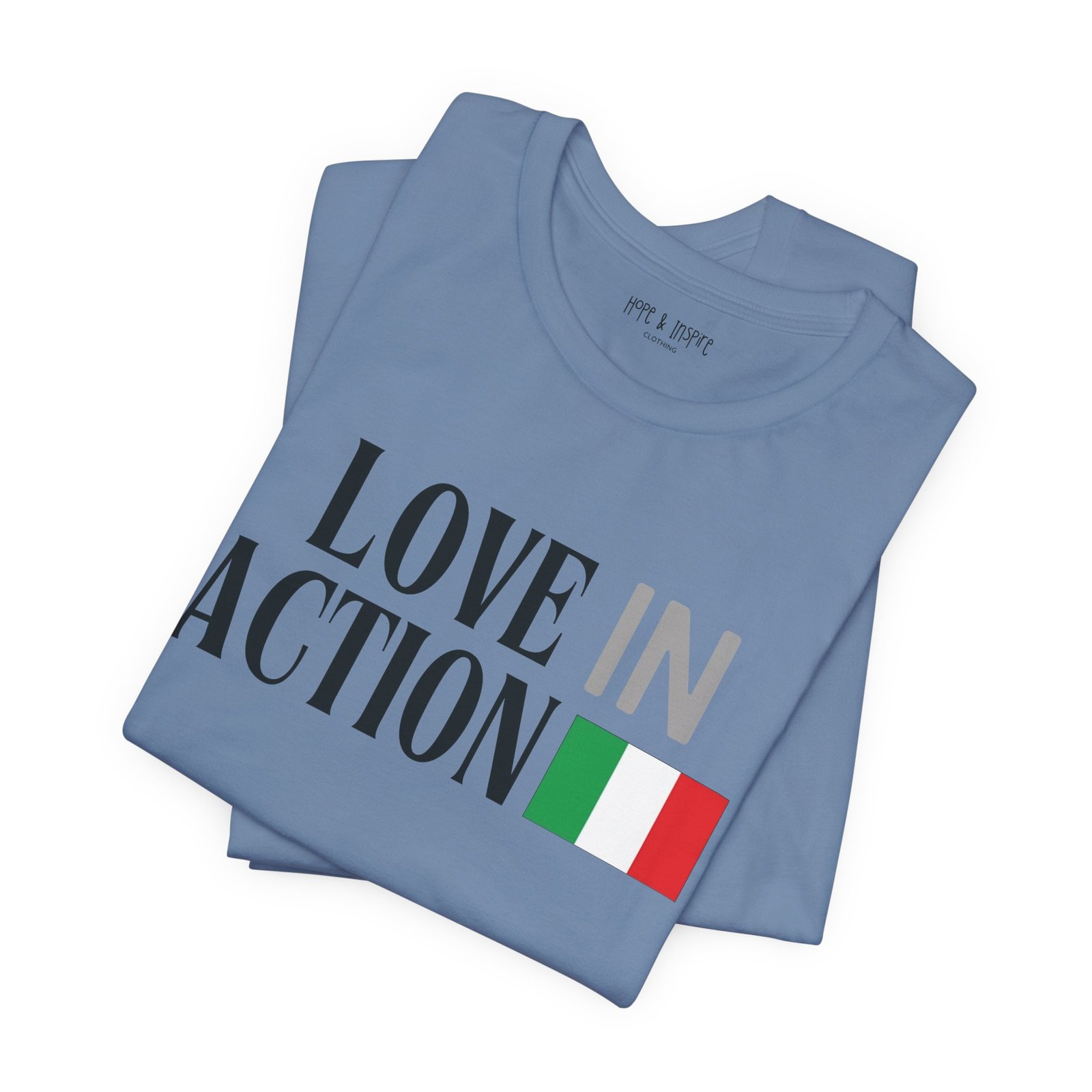 Love in Action T-shirt - Italy - Image 11