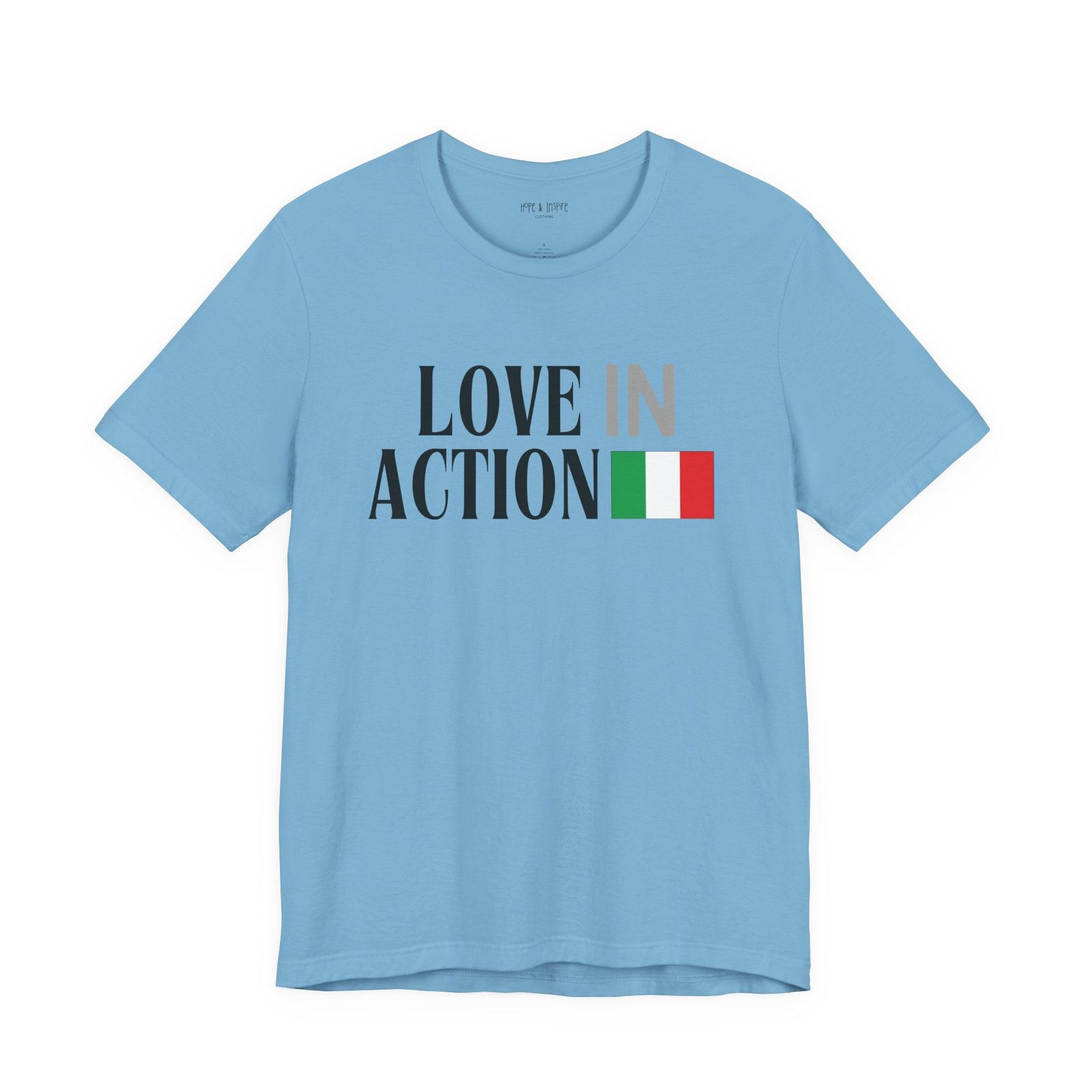Love in Action T-shirt - Italy - Image 21