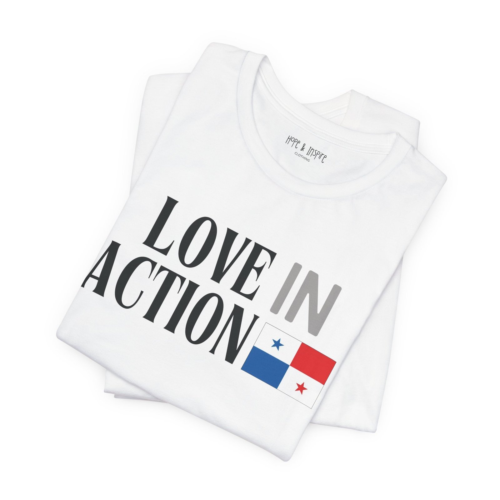 Love in Action T-shirt - Panama - Image 3