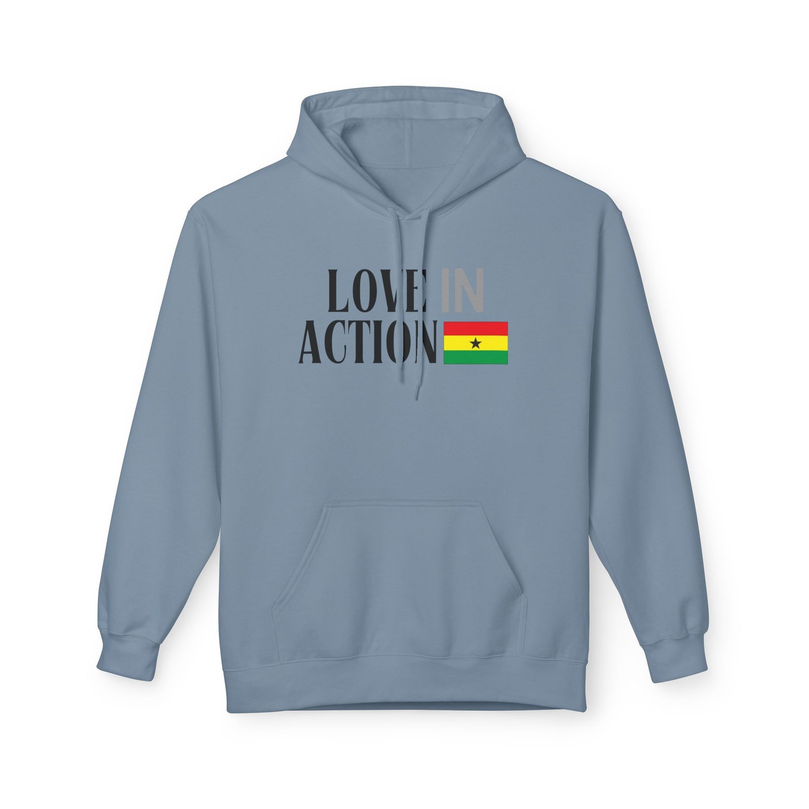 Love in Action Fleece Hoodie - Ghana - Image 17
