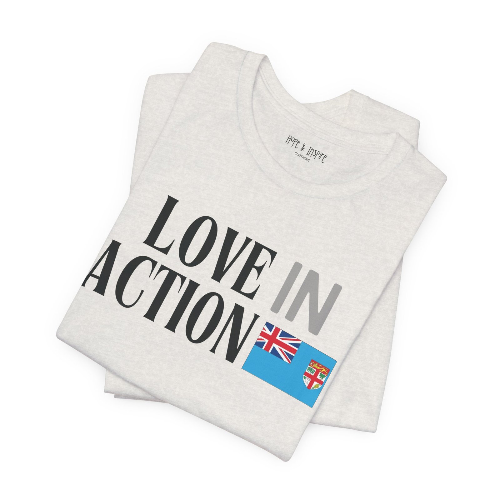 Love in Action T-shirt - Fiji - Image 19