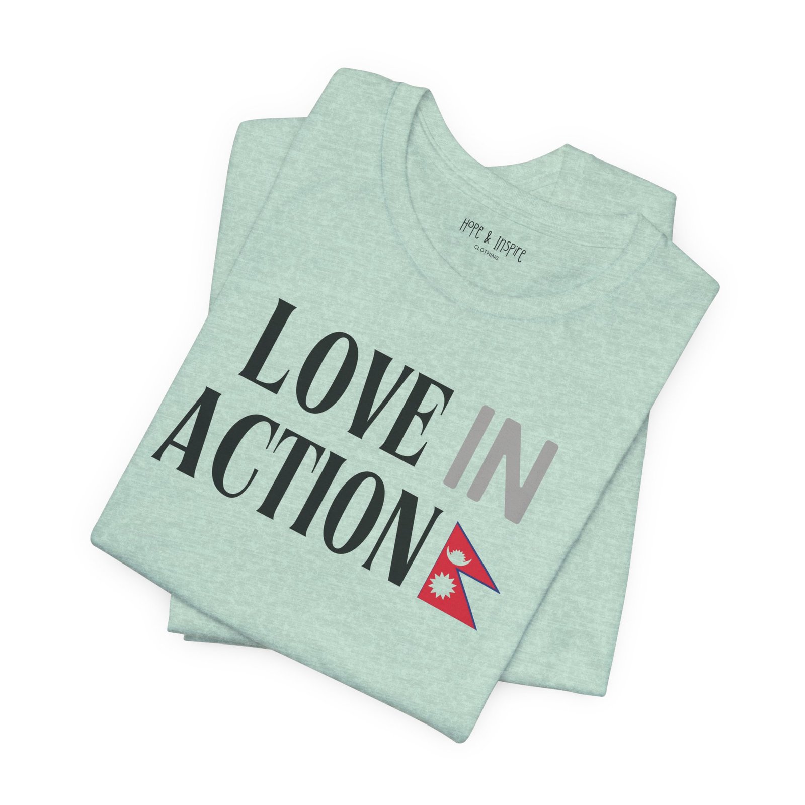 Love in Action T-shirt - Nepal - Image 7