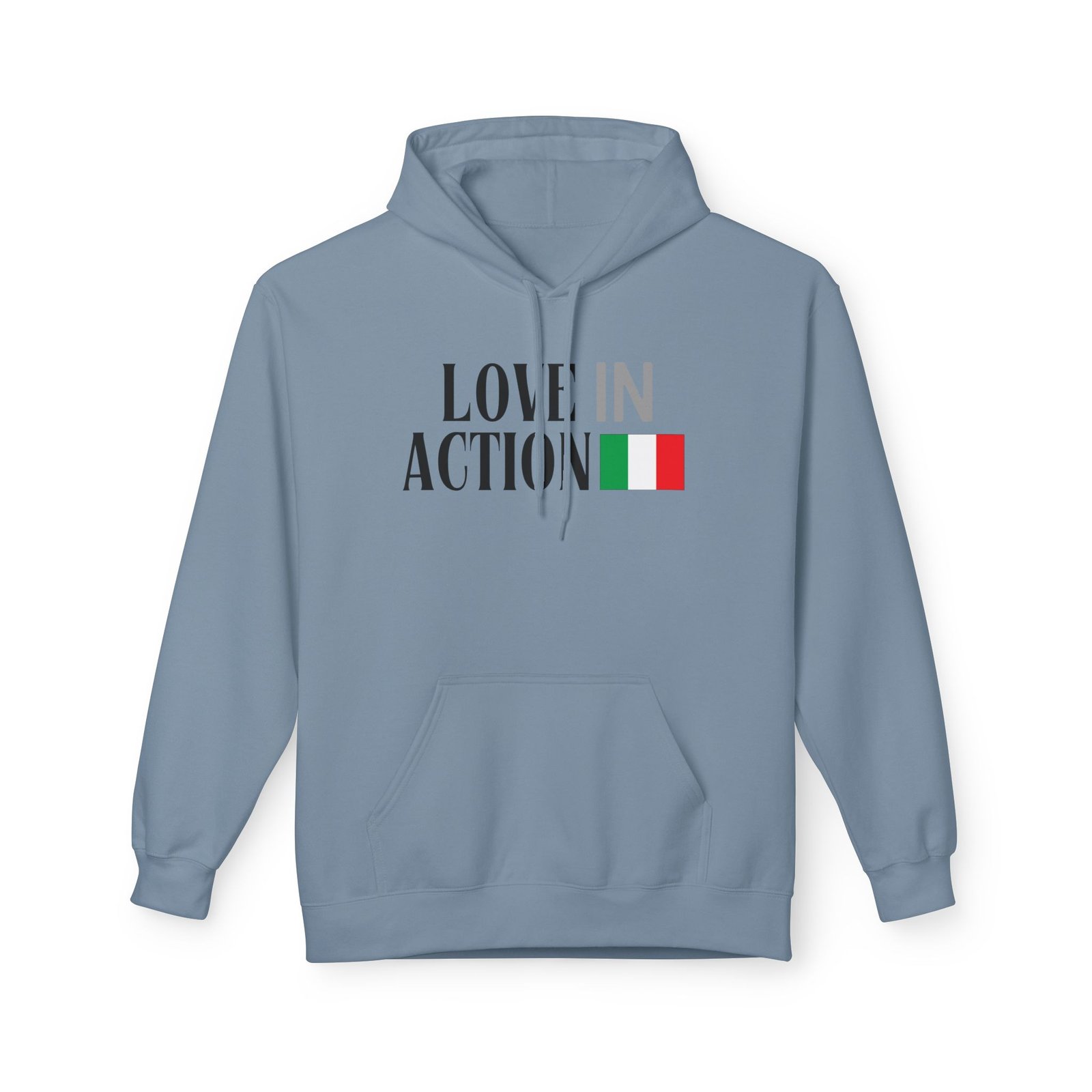 Love in Action Fleece Hoodie - Italy - Image 17