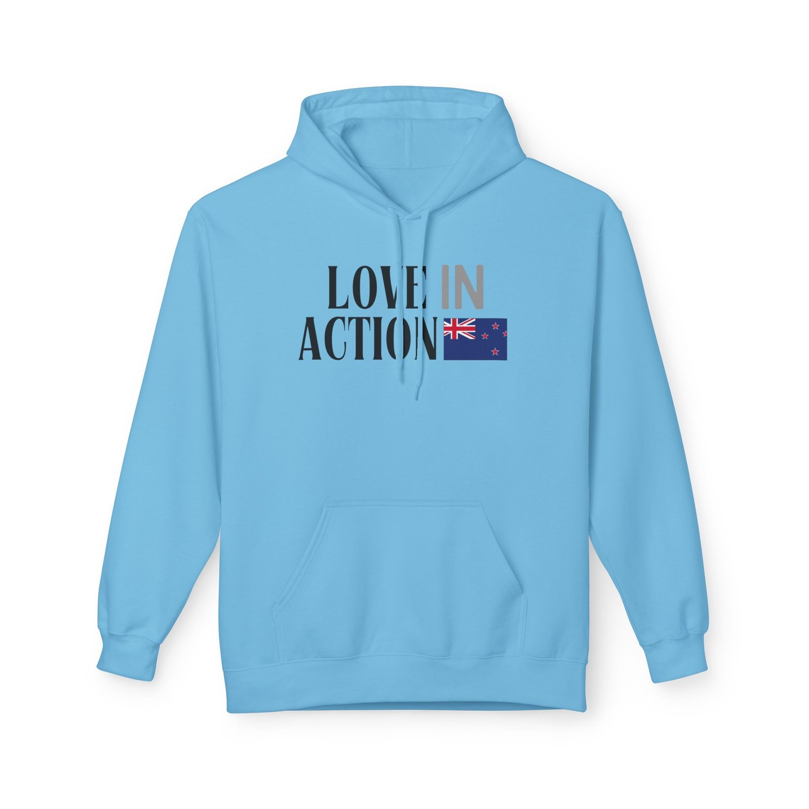 Love in Action Fleece Hoodie - New Zealand - Image 13