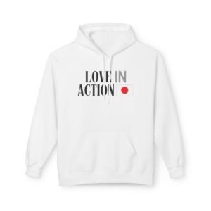 Love in Action Fleece Hoodie - Japan