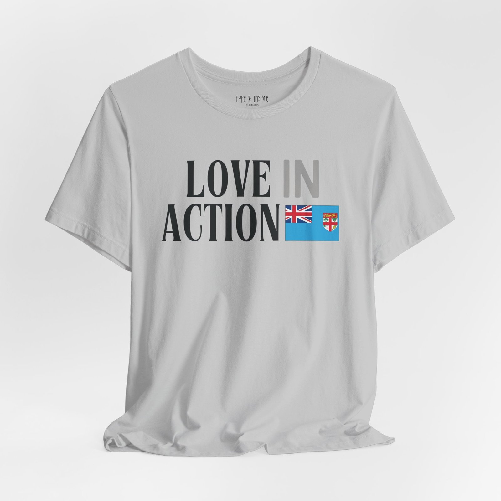 Love in Action T-shirt - Fiji - Image 16