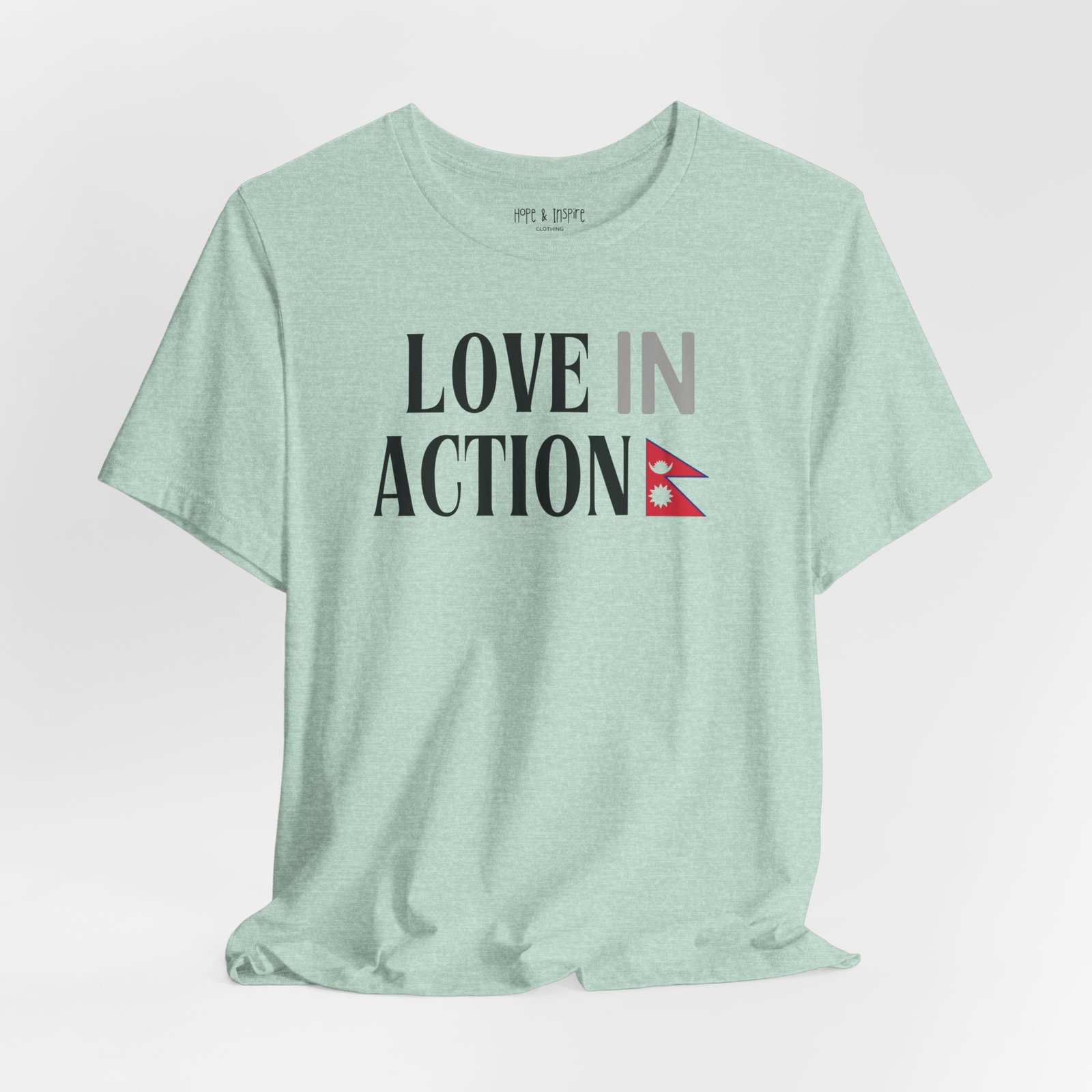 Love in Action T-shirt - Nepal - Image 8