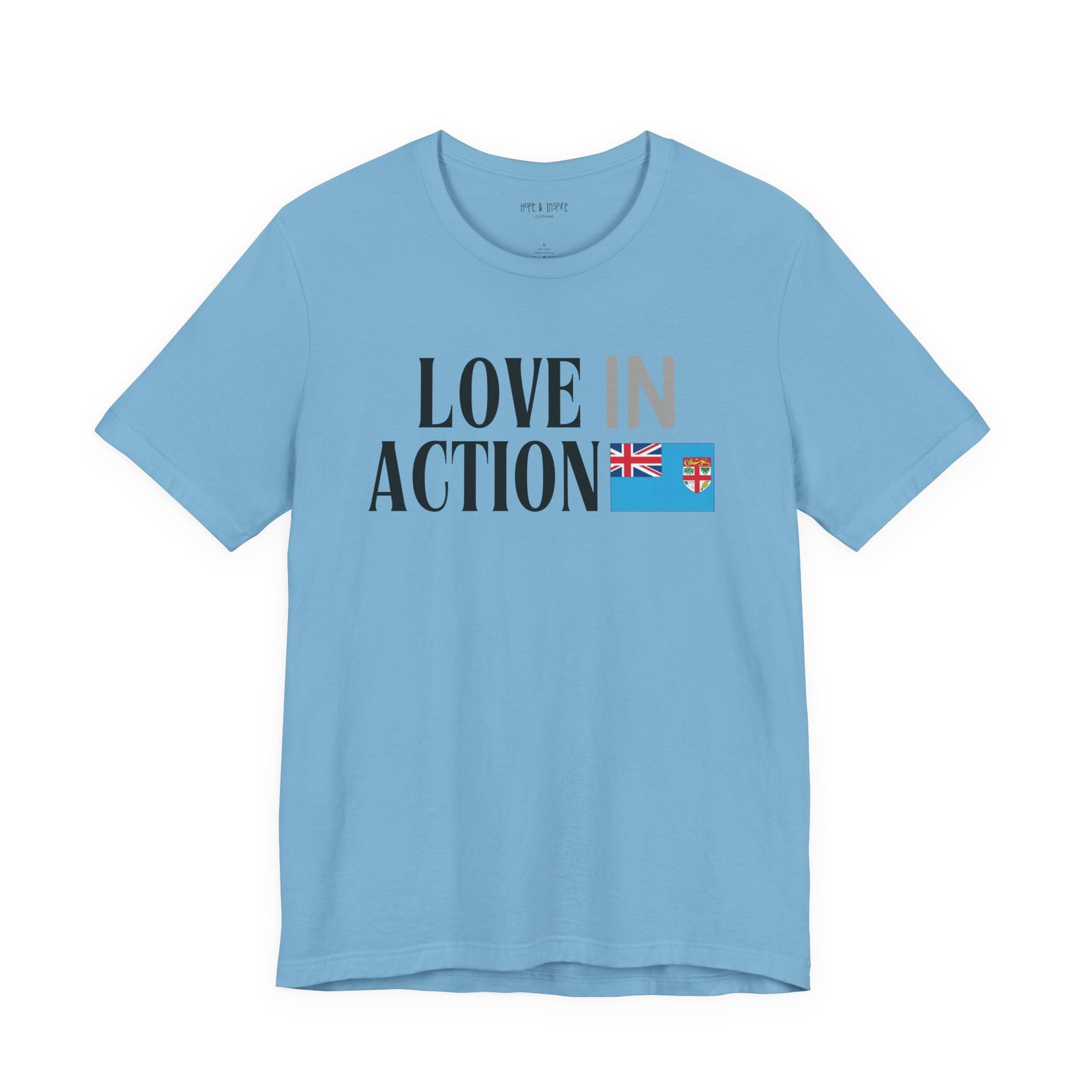 Love in Action T-shirt - Fiji - Image 21