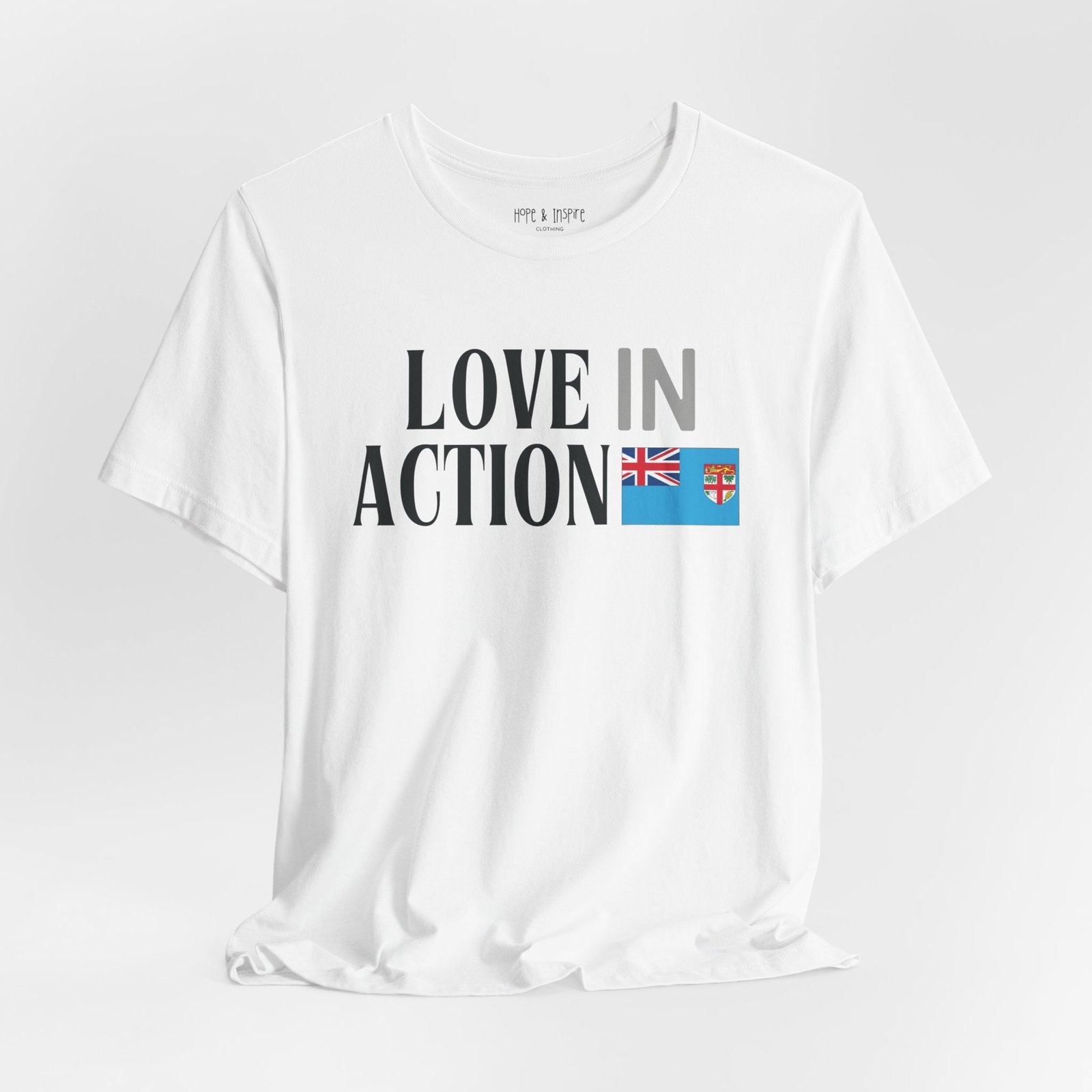 Love in Action T-shirt - Fiji - Image 4