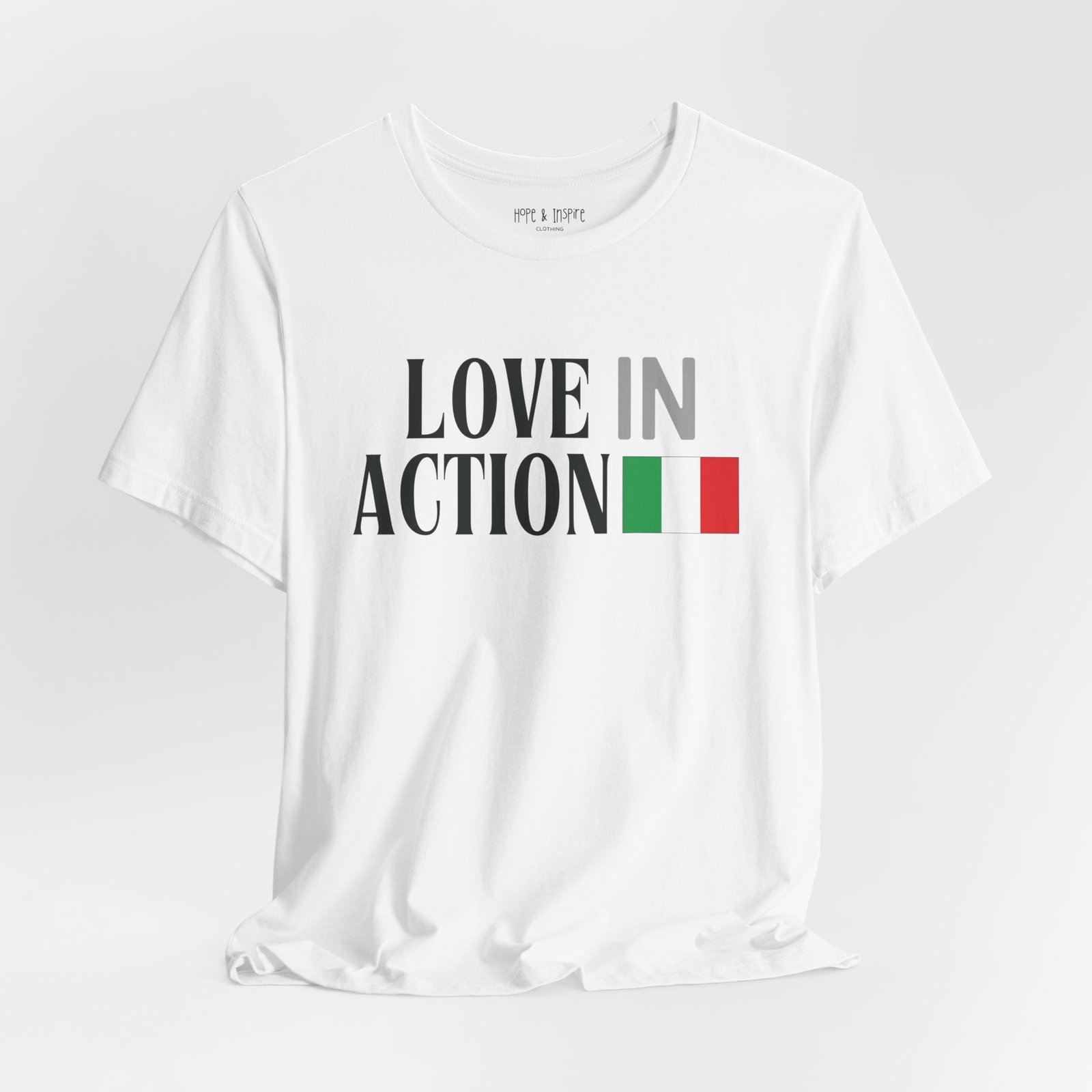 Love in Action T-shirt - Italy - Image 4
