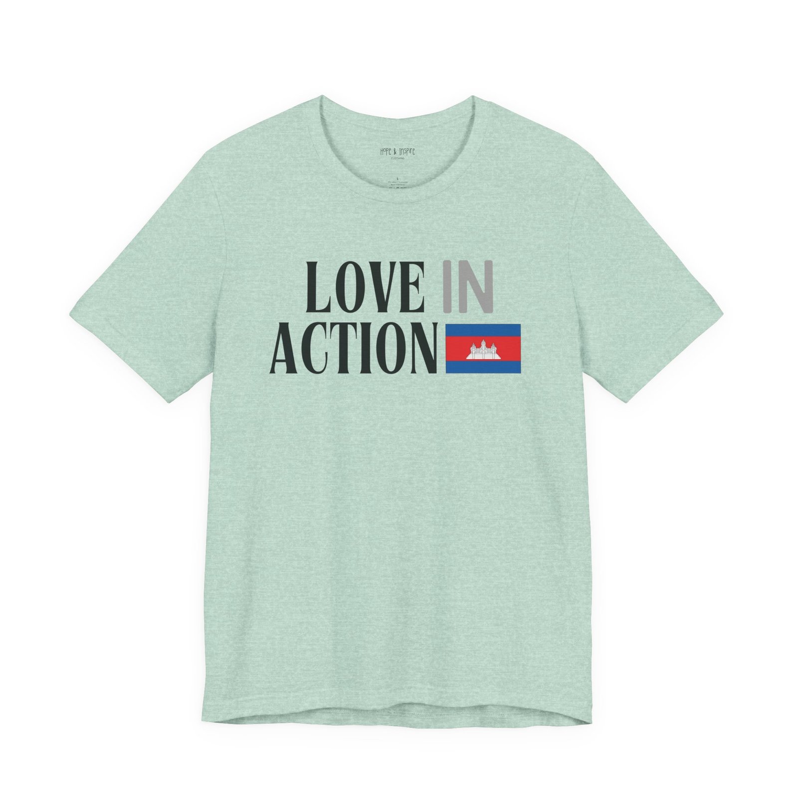 Love in Action T-shirt - Cambodia - Image 5