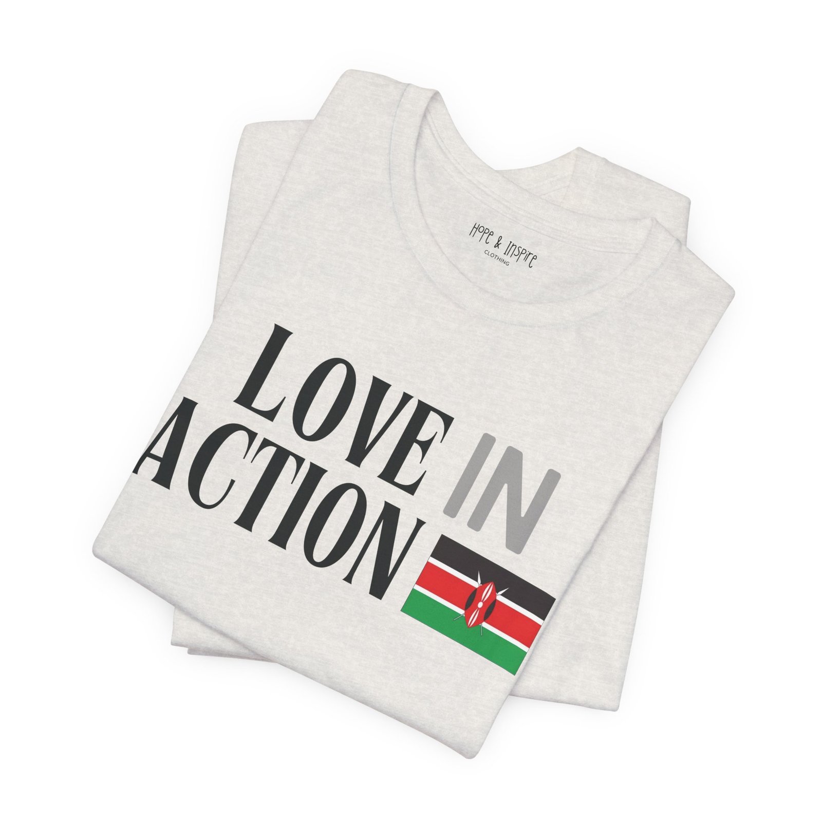 Love in Action T-shirt - Kenya - Image 19