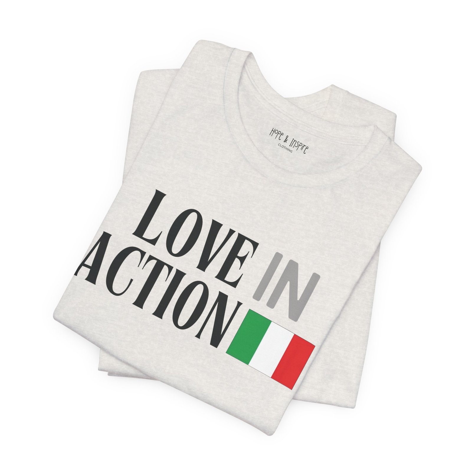 Love in Action T-shirt - Italy - Image 19