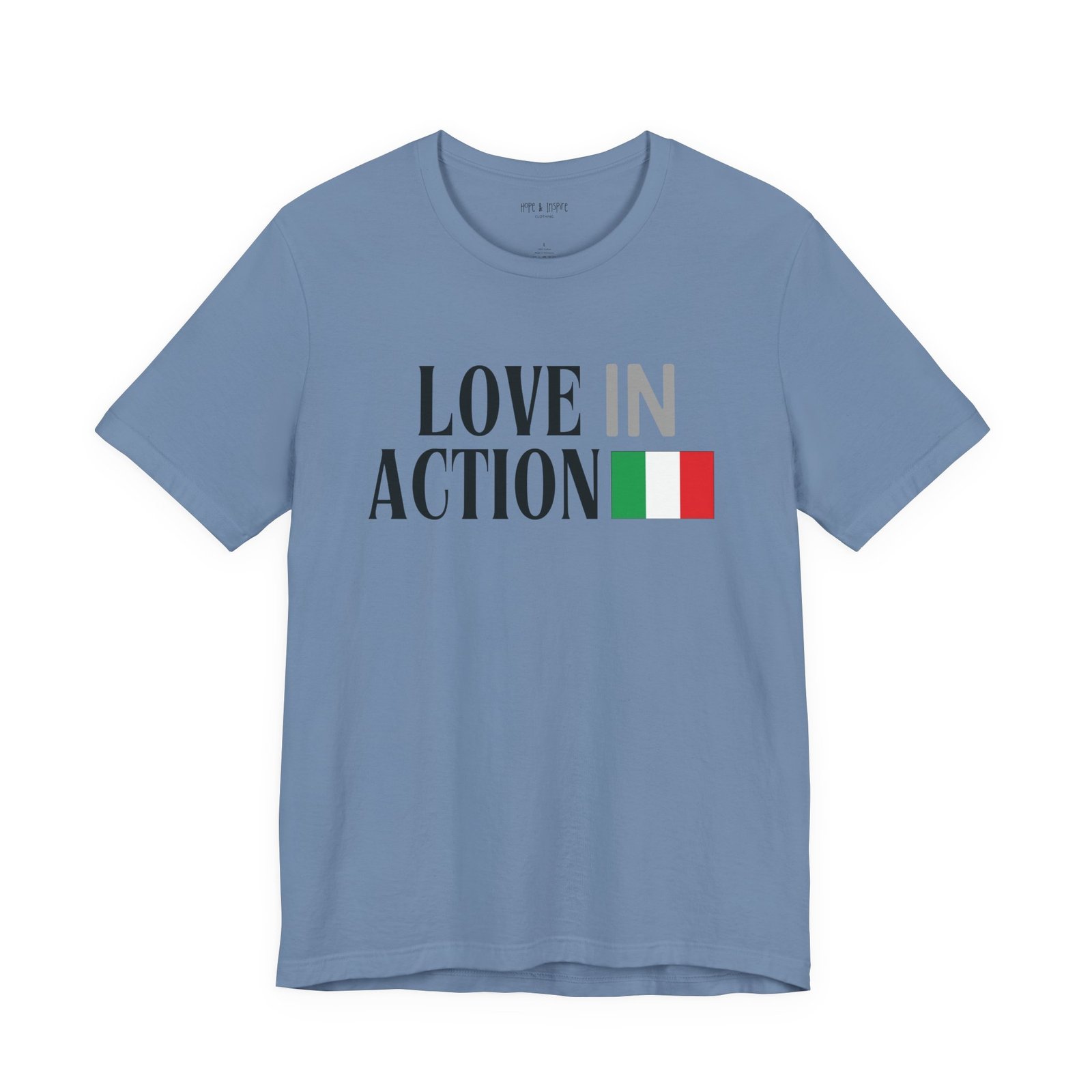 Love in Action T-shirt - Italy - Image 9