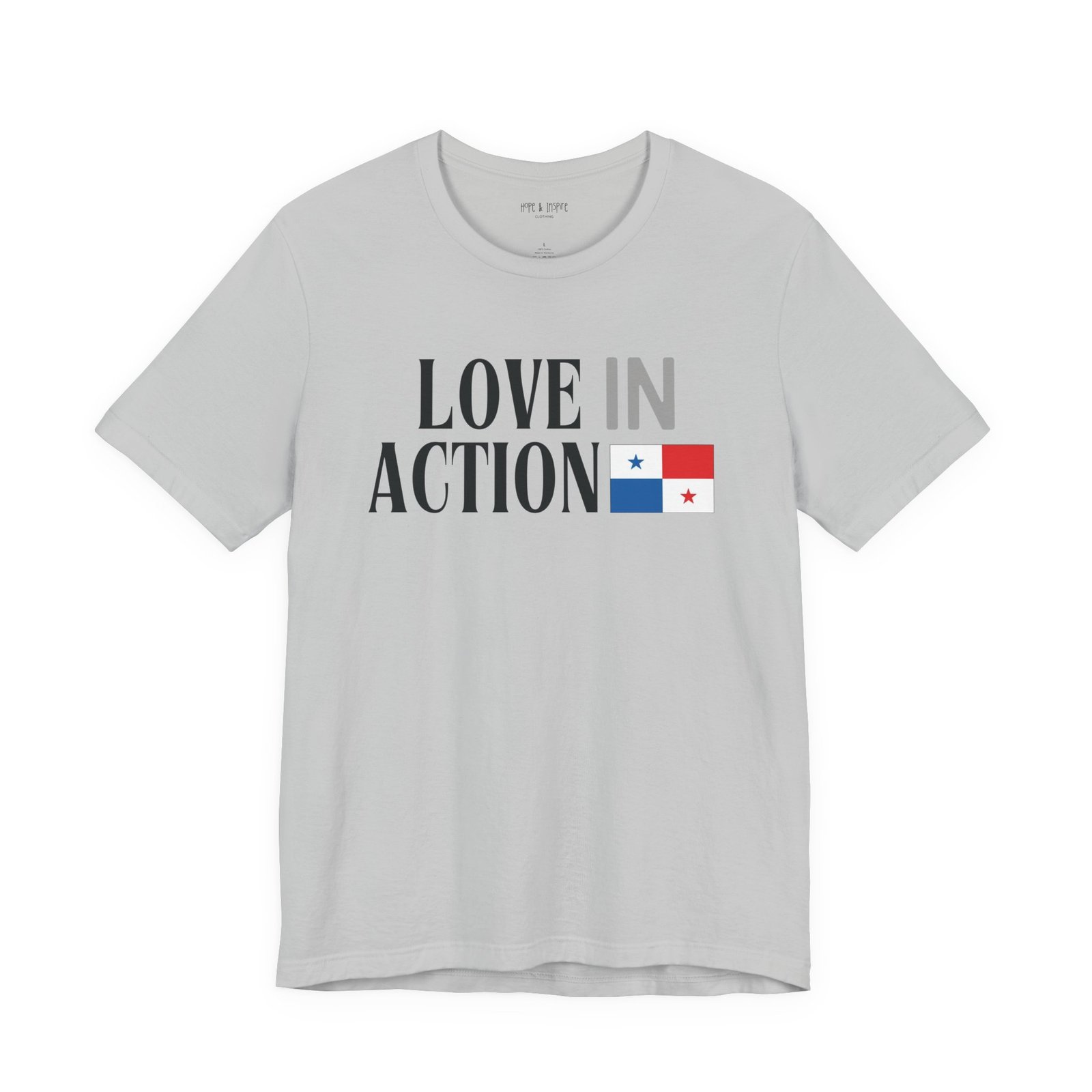 Love in Action T-shirt - Panama - Image 13