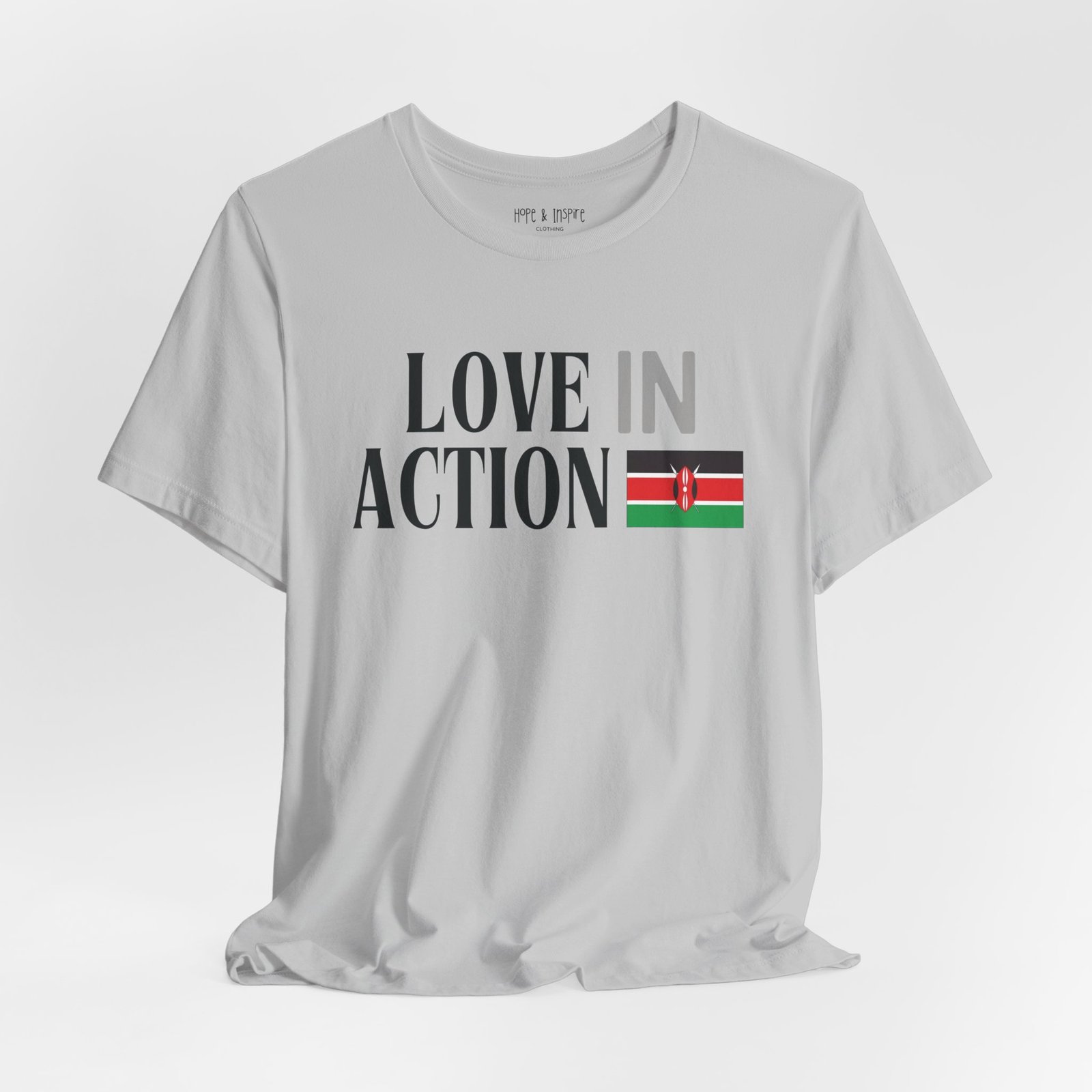 Love in Action T-shirt - Kenya - Image 16