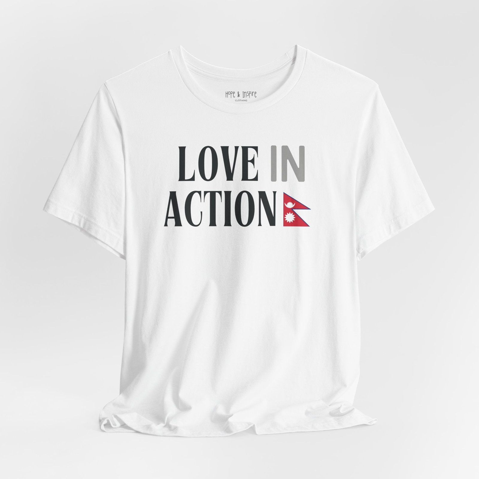 Love in Action T-shirt - Nepal - Image 4