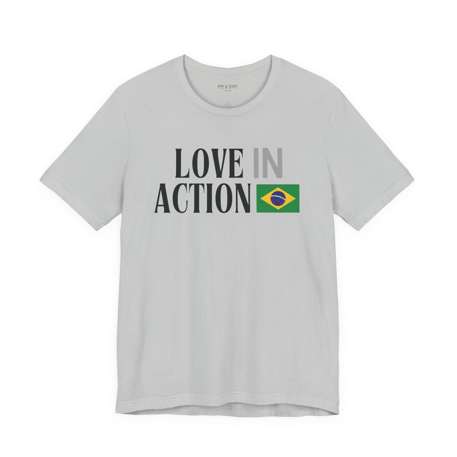 Love in Action T-shirt - Brazil - Image 13