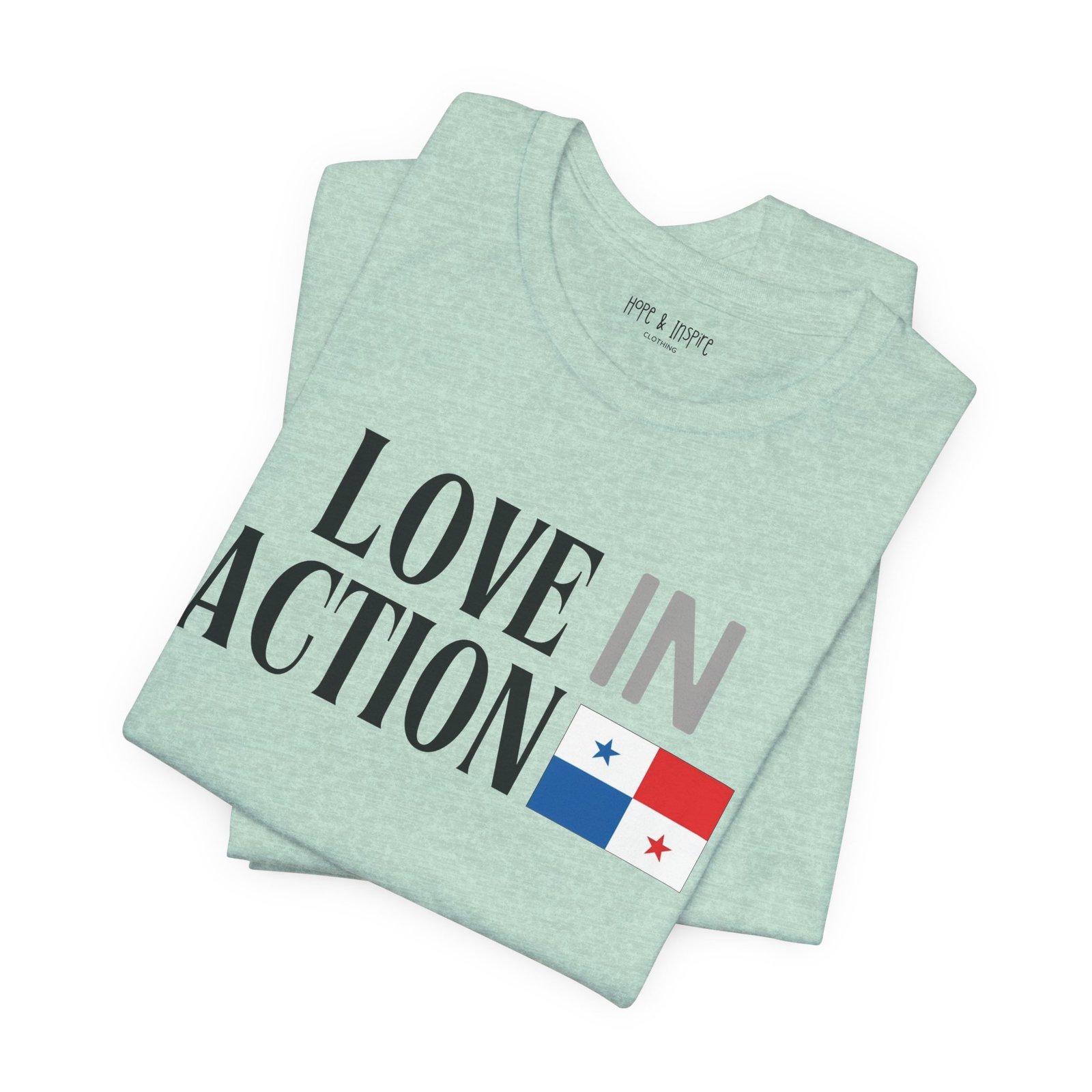 Love in Action T-shirt - Panama - Image 7