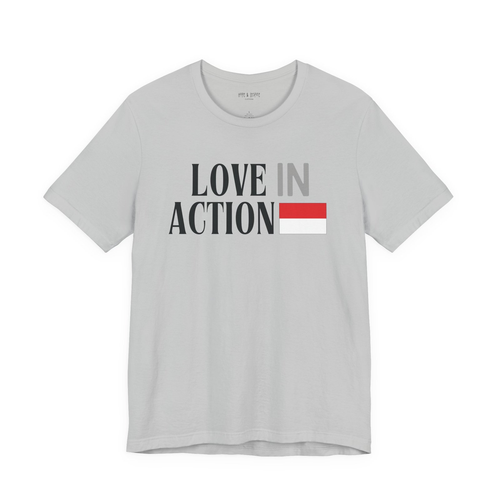 Love in Action T-shirt - Indonesia - Image 13