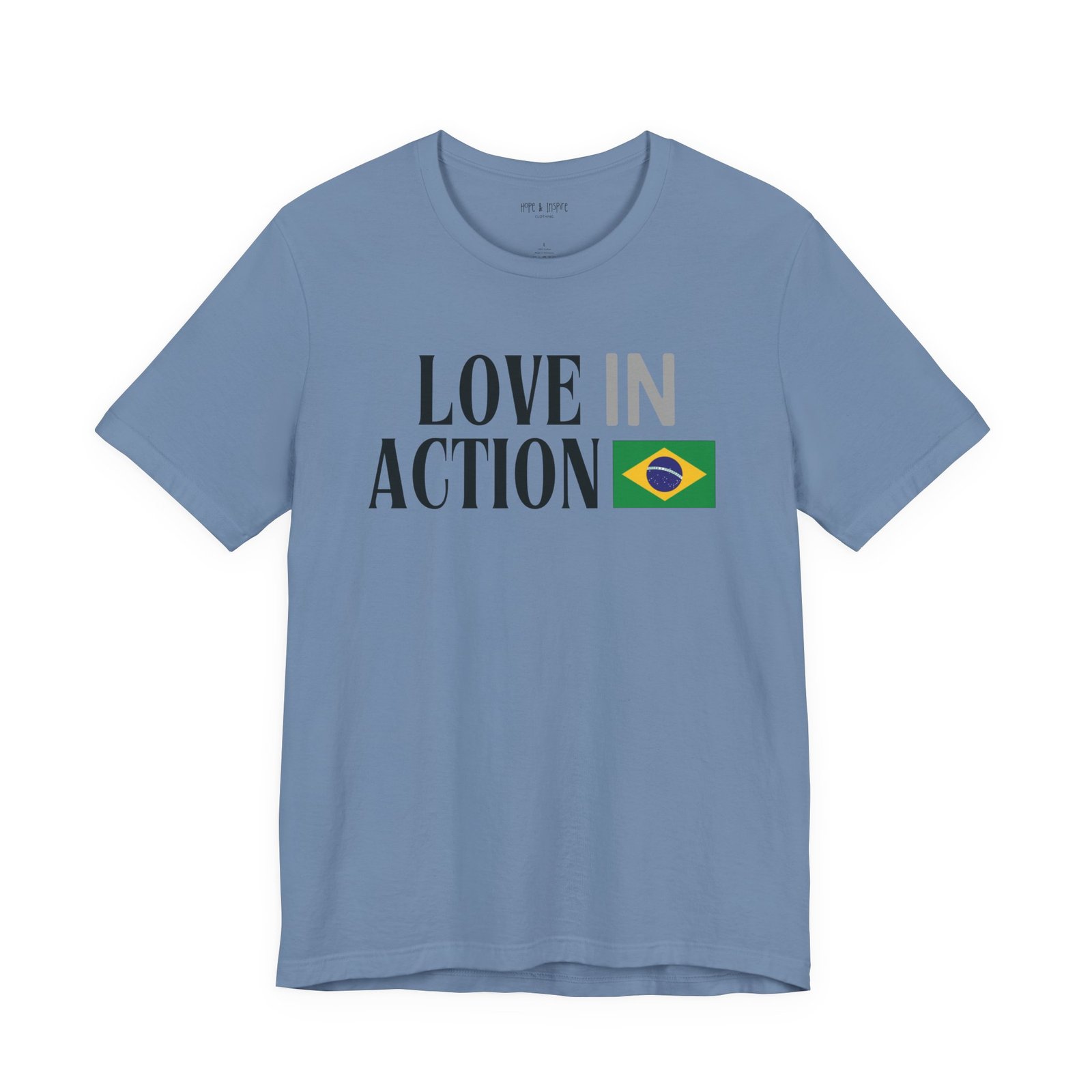 Love in Action T-shirt - Brazil - Image 9