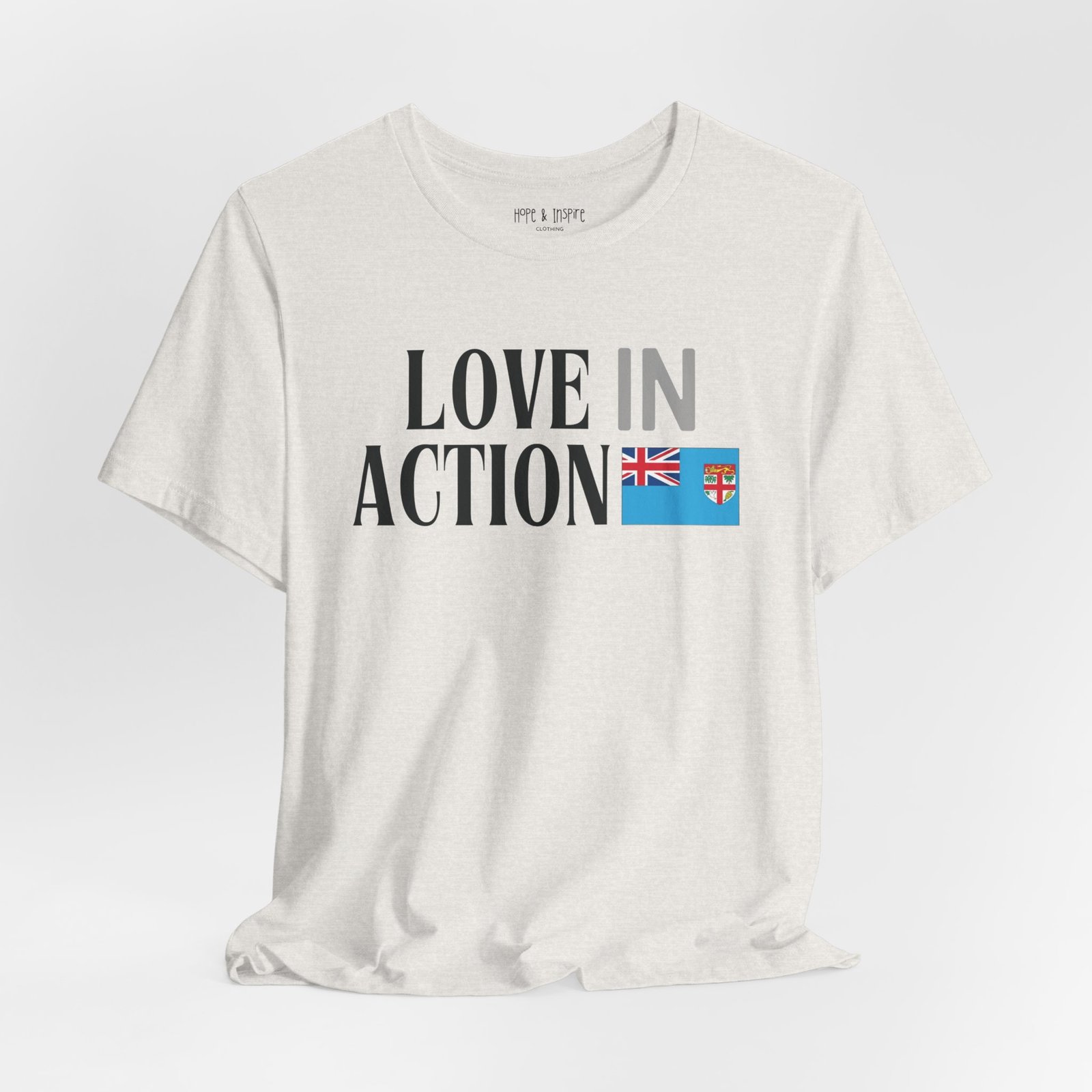 Love in Action T-shirt - Fiji - Image 20