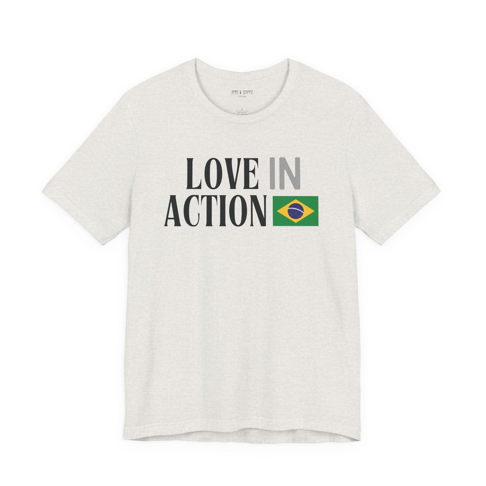 Love in Action T-shirt - Brazil - Image 17