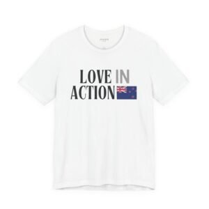 Love in Action T-shirt - New Zealand