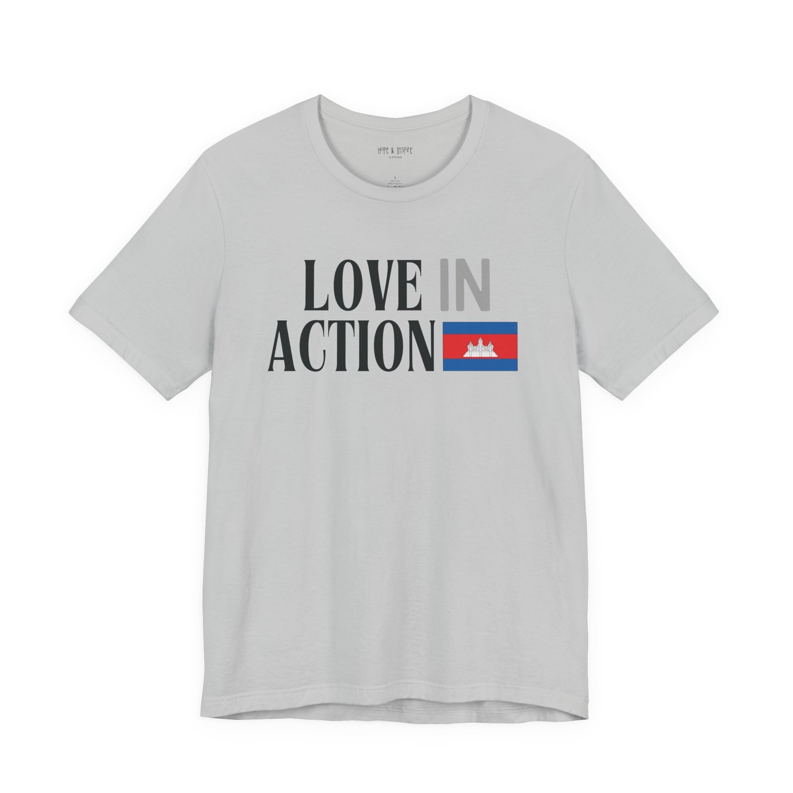 Love in Action T-shirt - Cambodia - Image 13