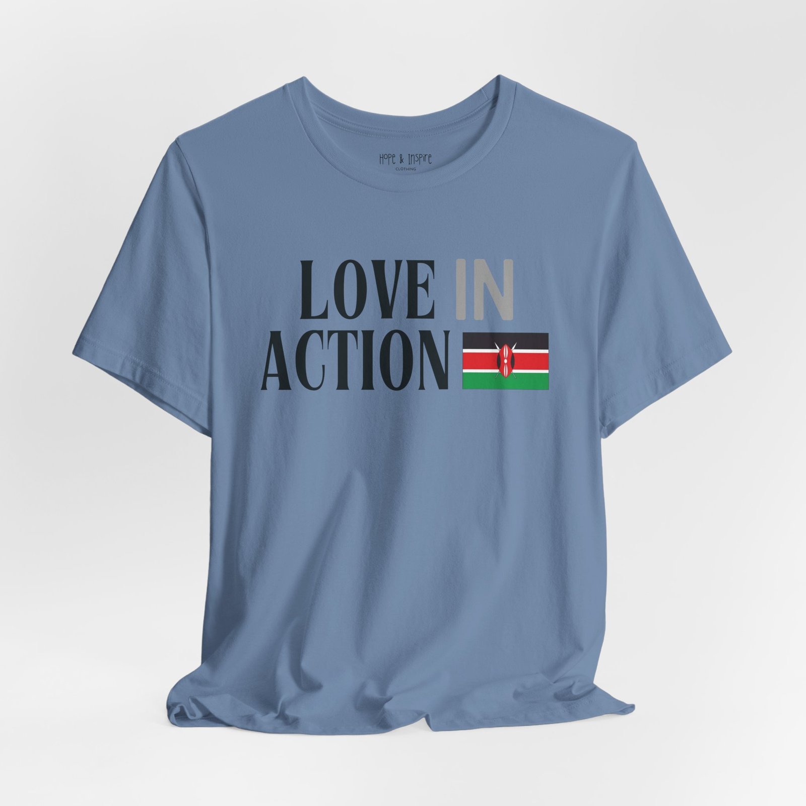 Love in Action T-shirt - Kenya - Image 12